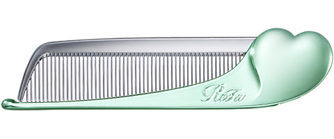 Refa Heart Comb Aira Emerald