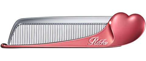 Refa Heart Comb Aira Shine Red
