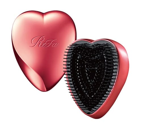 Refa Heart Brush Shine Red