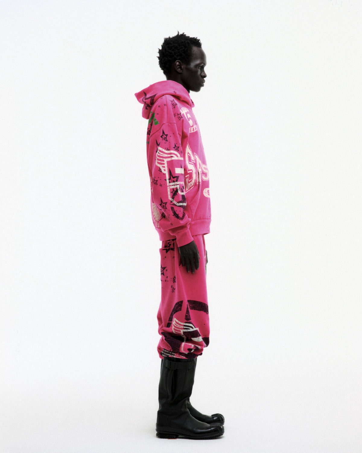 Sp5der Stencil Hoodie