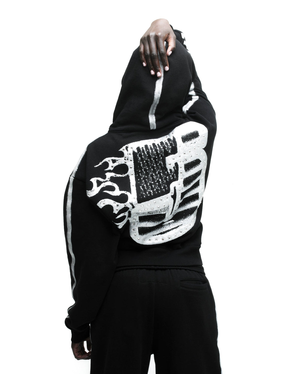 Sp5der Screaming Eagle Hoodie
