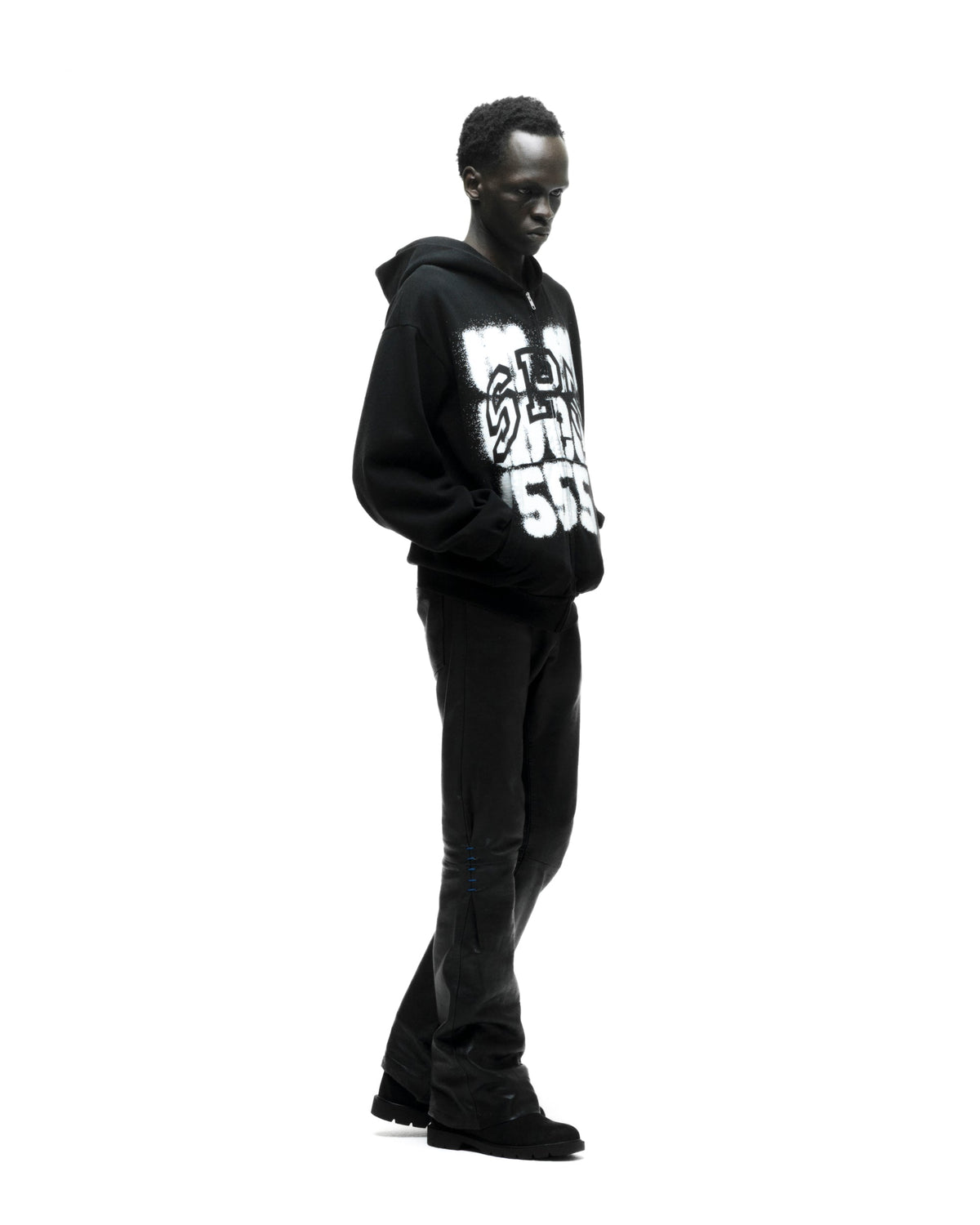 Sp5der Sp555 ZIP Hoodie
