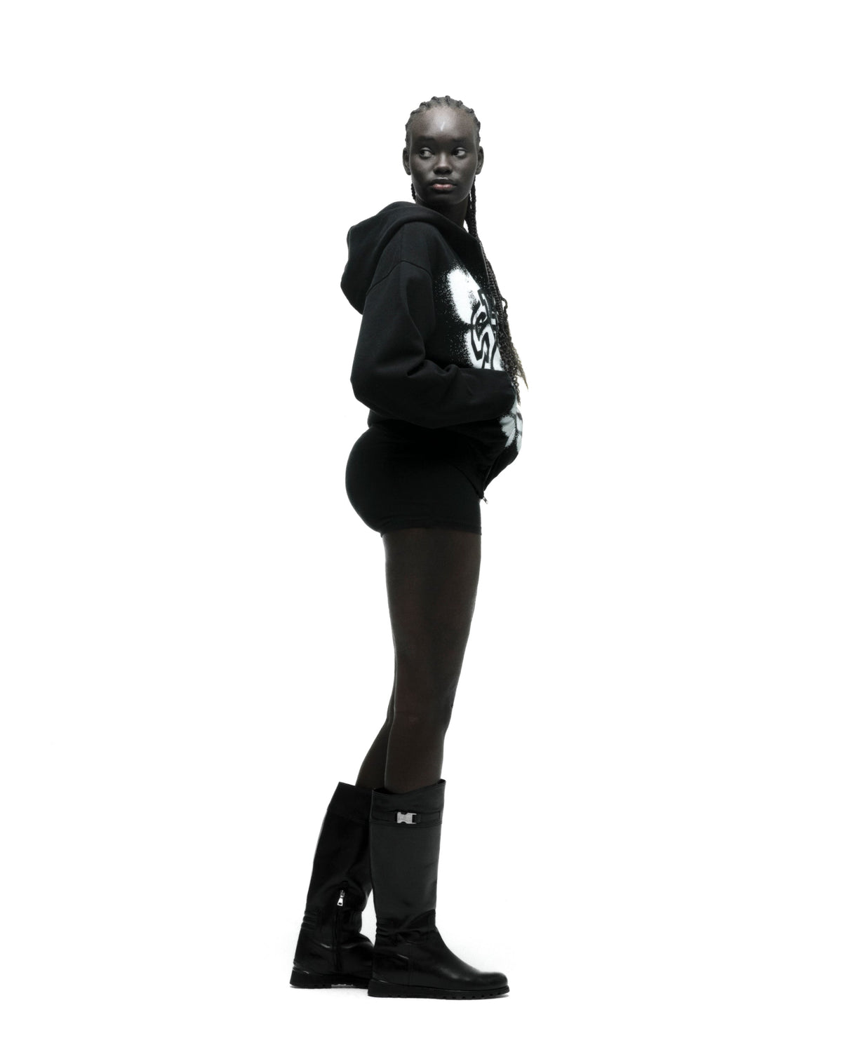Sp5der Sp555 ZIP Hoodie