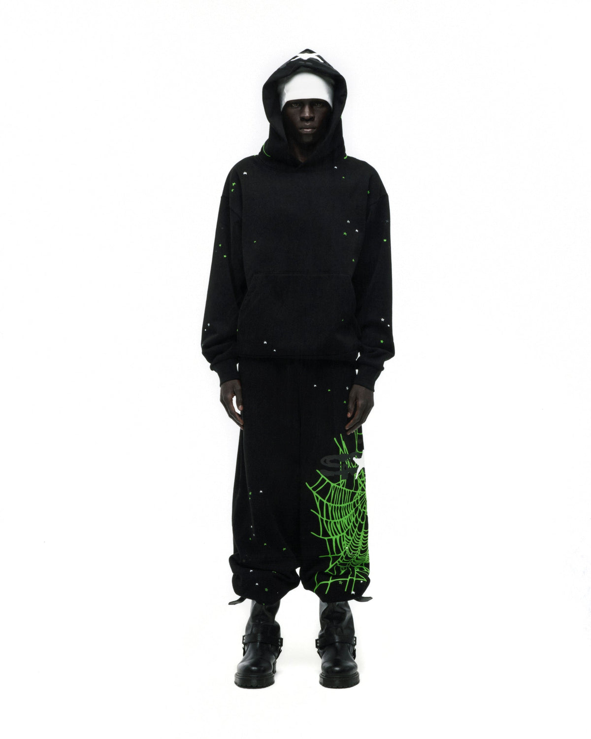 Sp5der Heavy WEB Hoodie