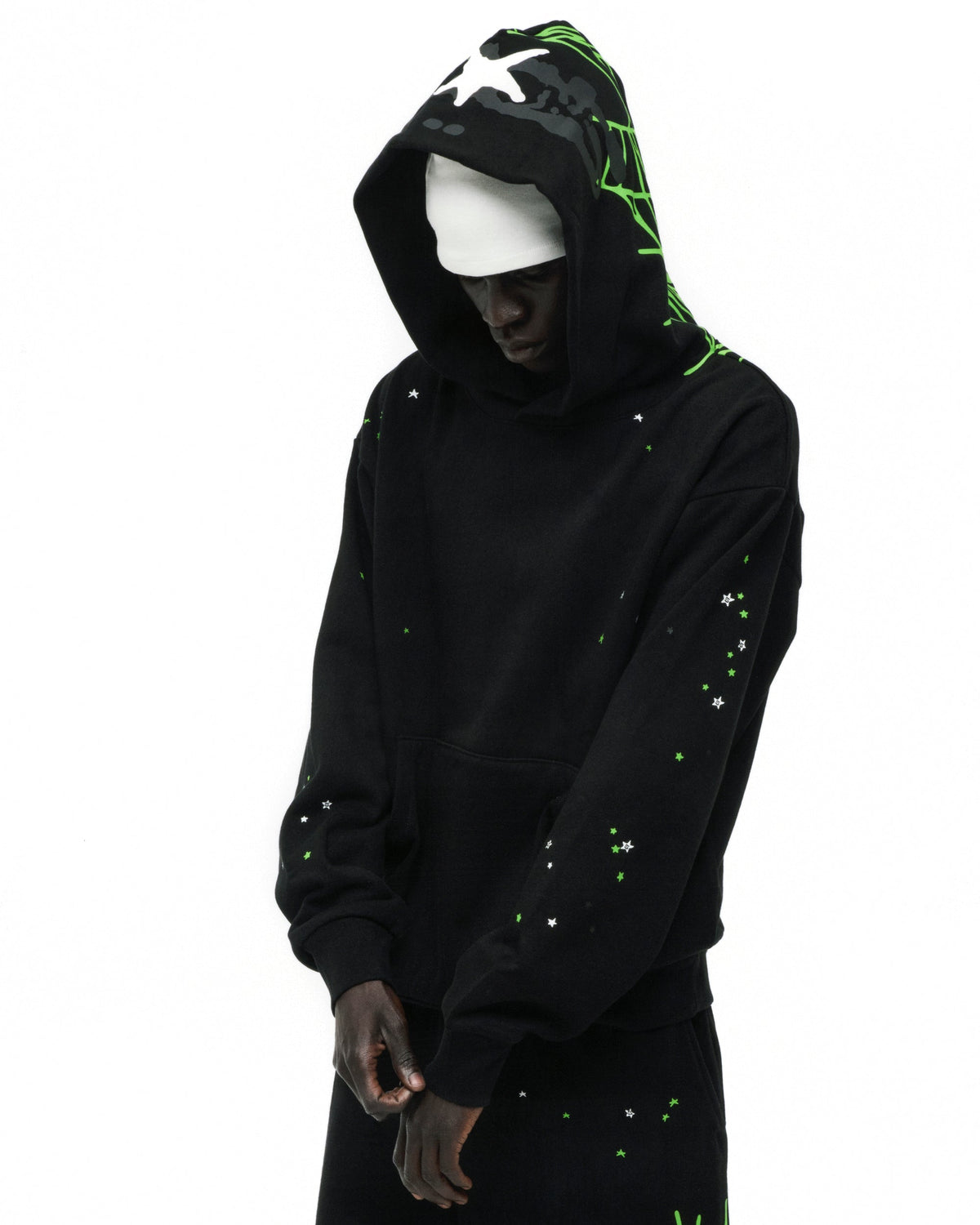 Sp5der Heavy WEB Hoodie