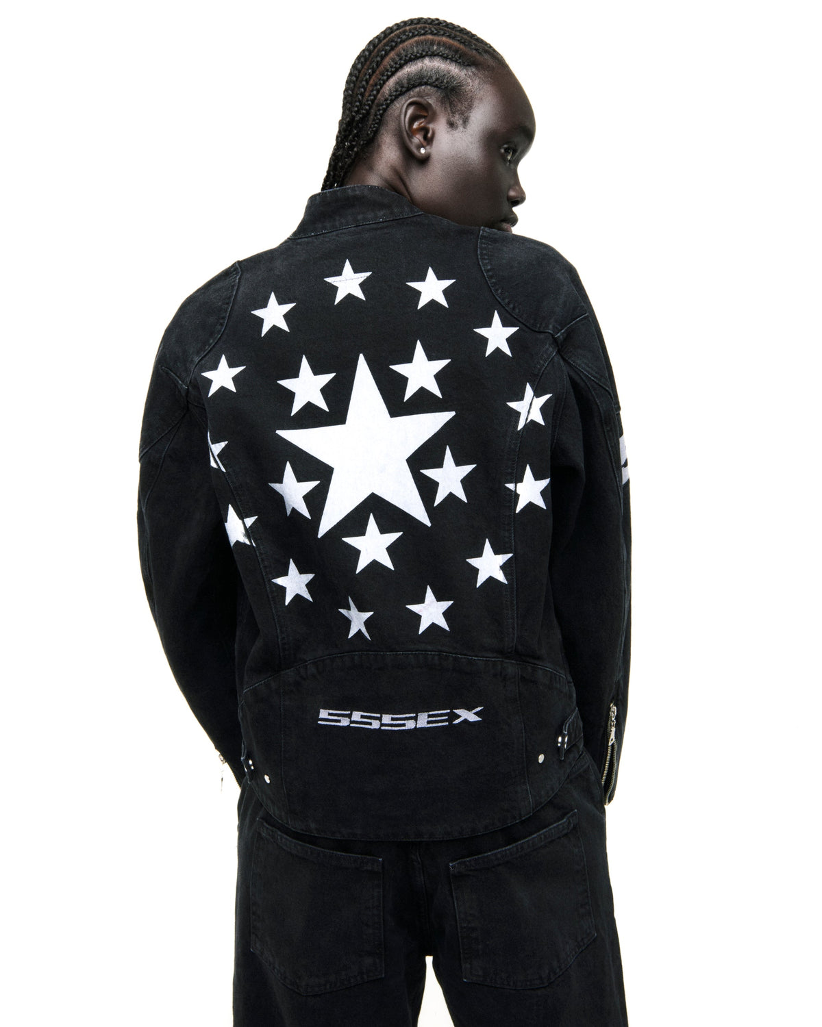 Sp5der Motorsport Denim Jacket