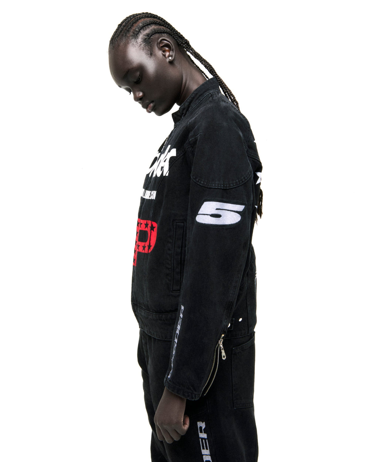 Sp5der Motorsport Denim Jacket