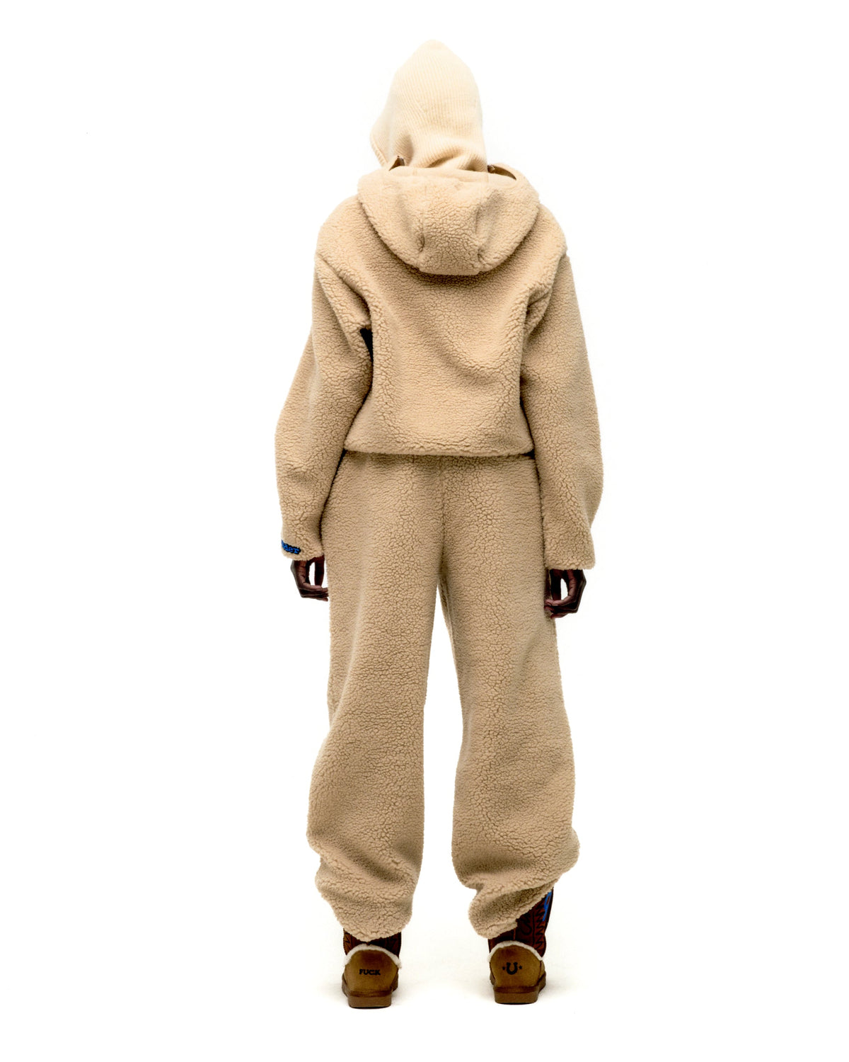 Sp5der Teddy Fleece ZIP UP