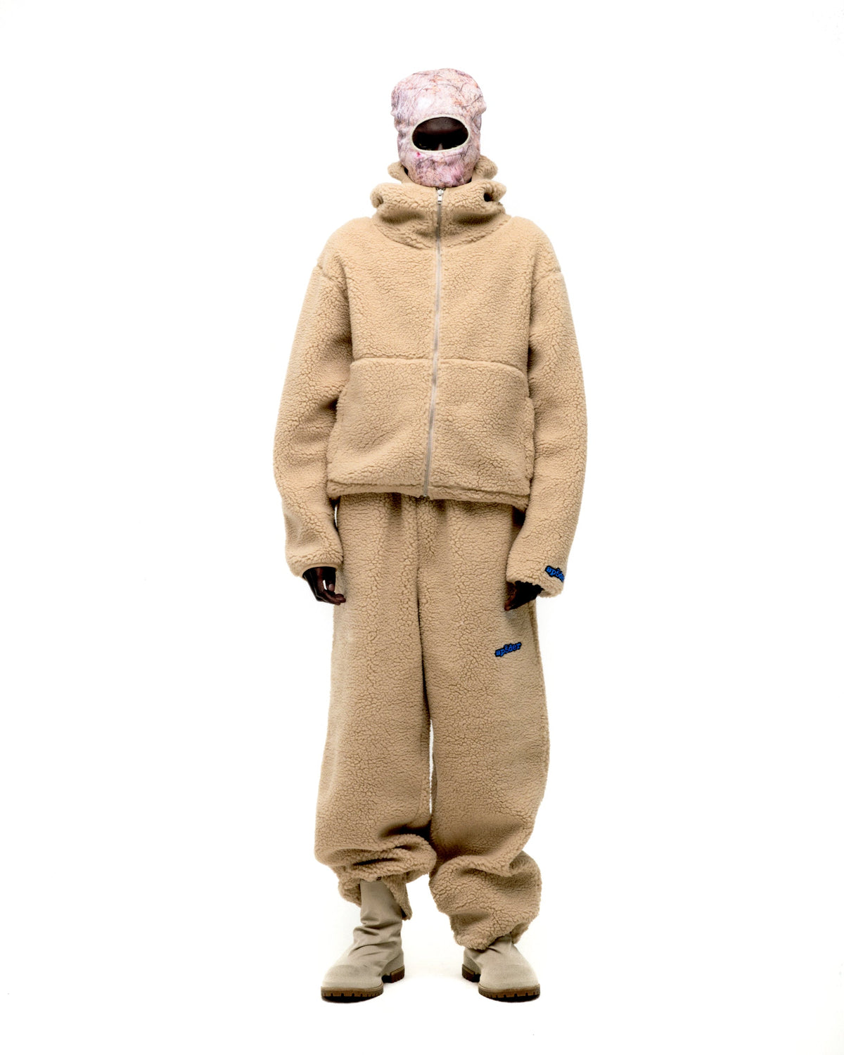 Sp5der Teddy Fleece ZIP UP