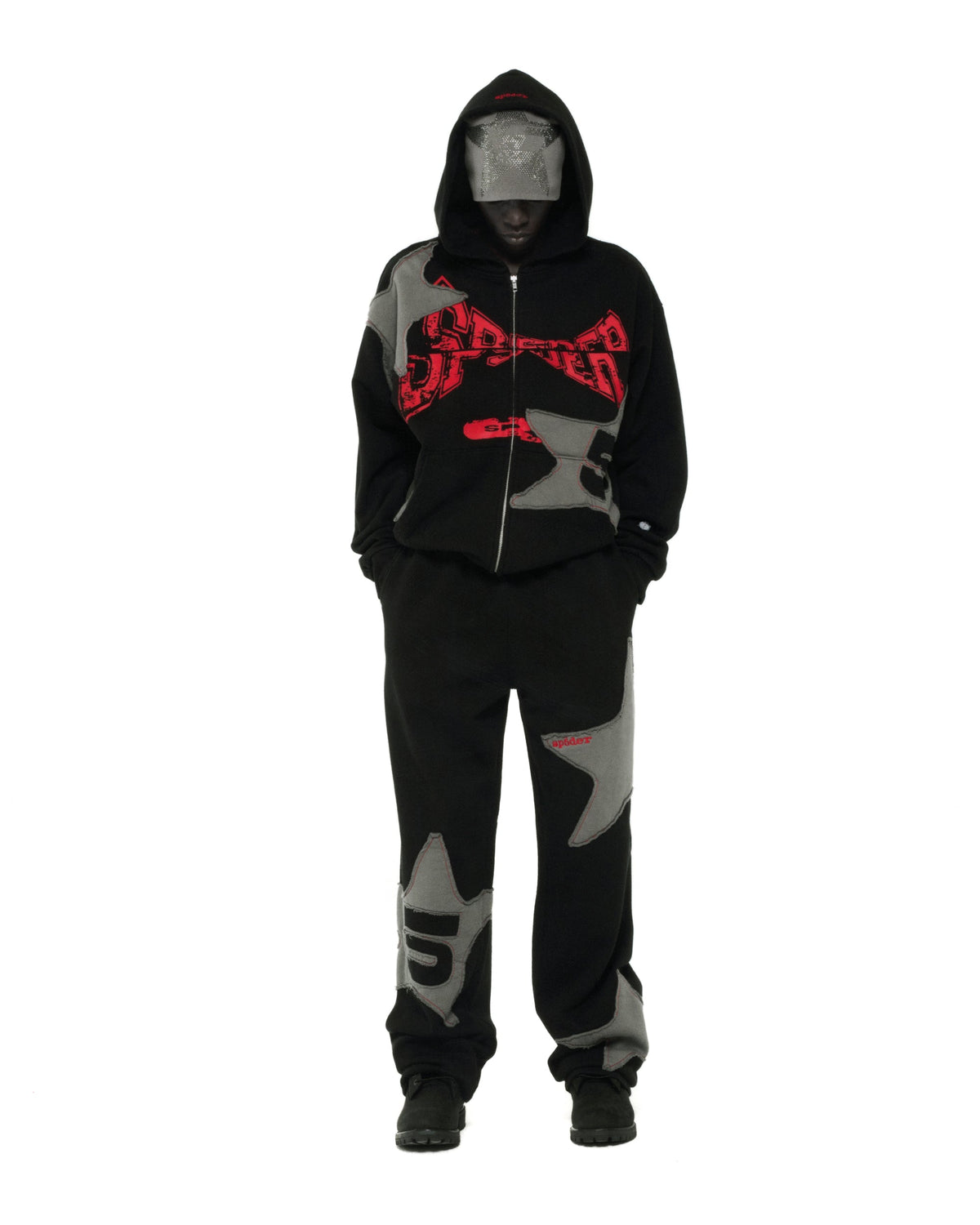 Sp5der BIG STAR FULL ZIP Hoodie