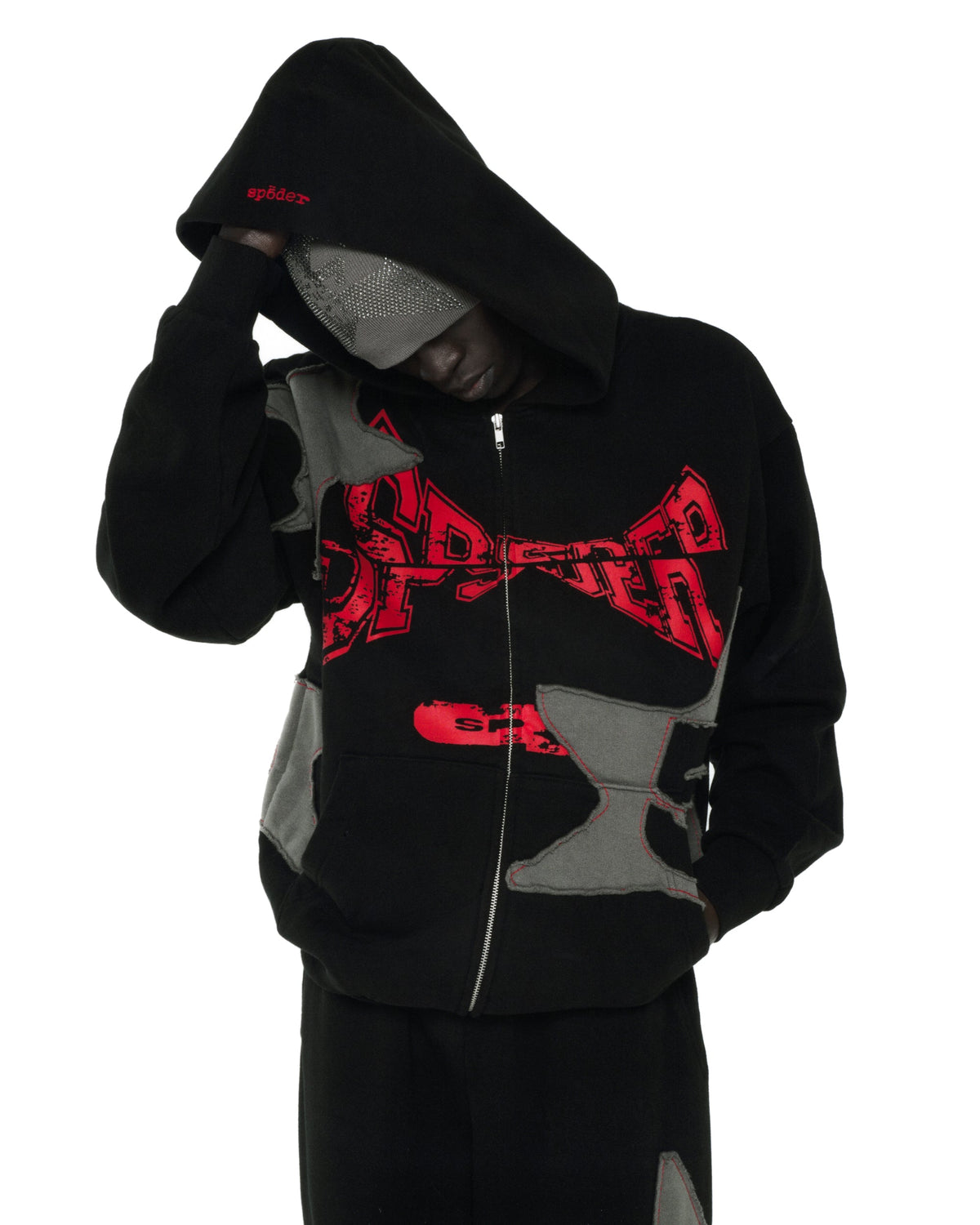 Sp5der BIG STAR FULL ZIP Hoodie