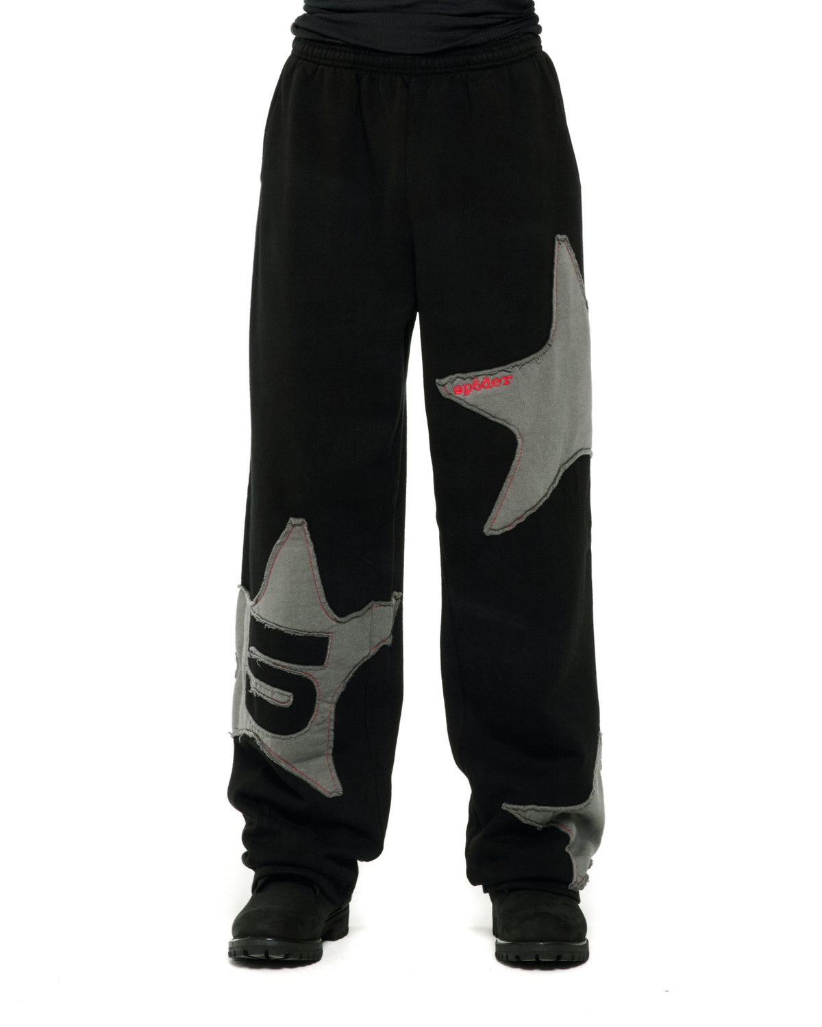 Sp5der BIG STAR WIDE LEG Sweatpant
