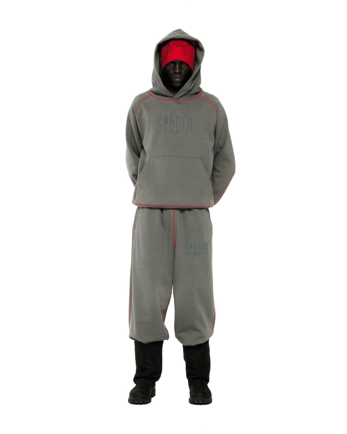 Sp5der Archive Contrast Hoodie