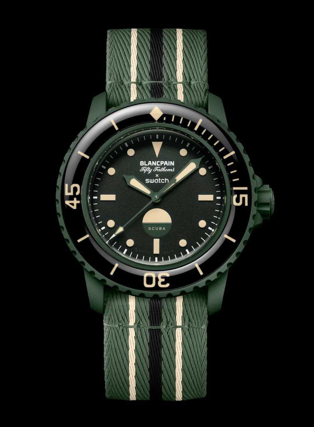 BIOCERAMIC SCUBA FIFTY FATHOMS COLLECTION - GREEN ABYSS