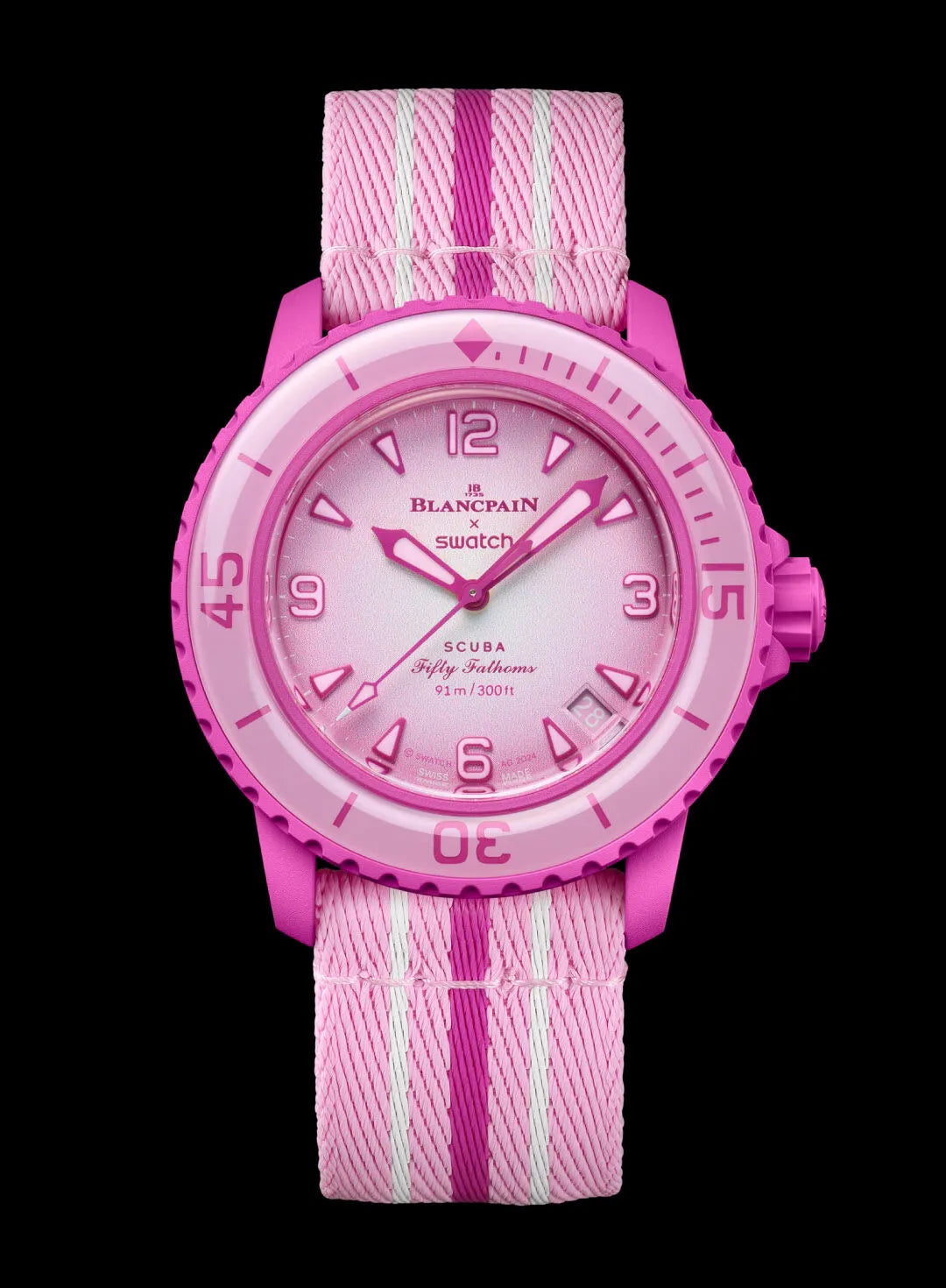 BIOCERAMIC SCUBA FIFTY FATHOMS COLLECTION - PINK OCEAN