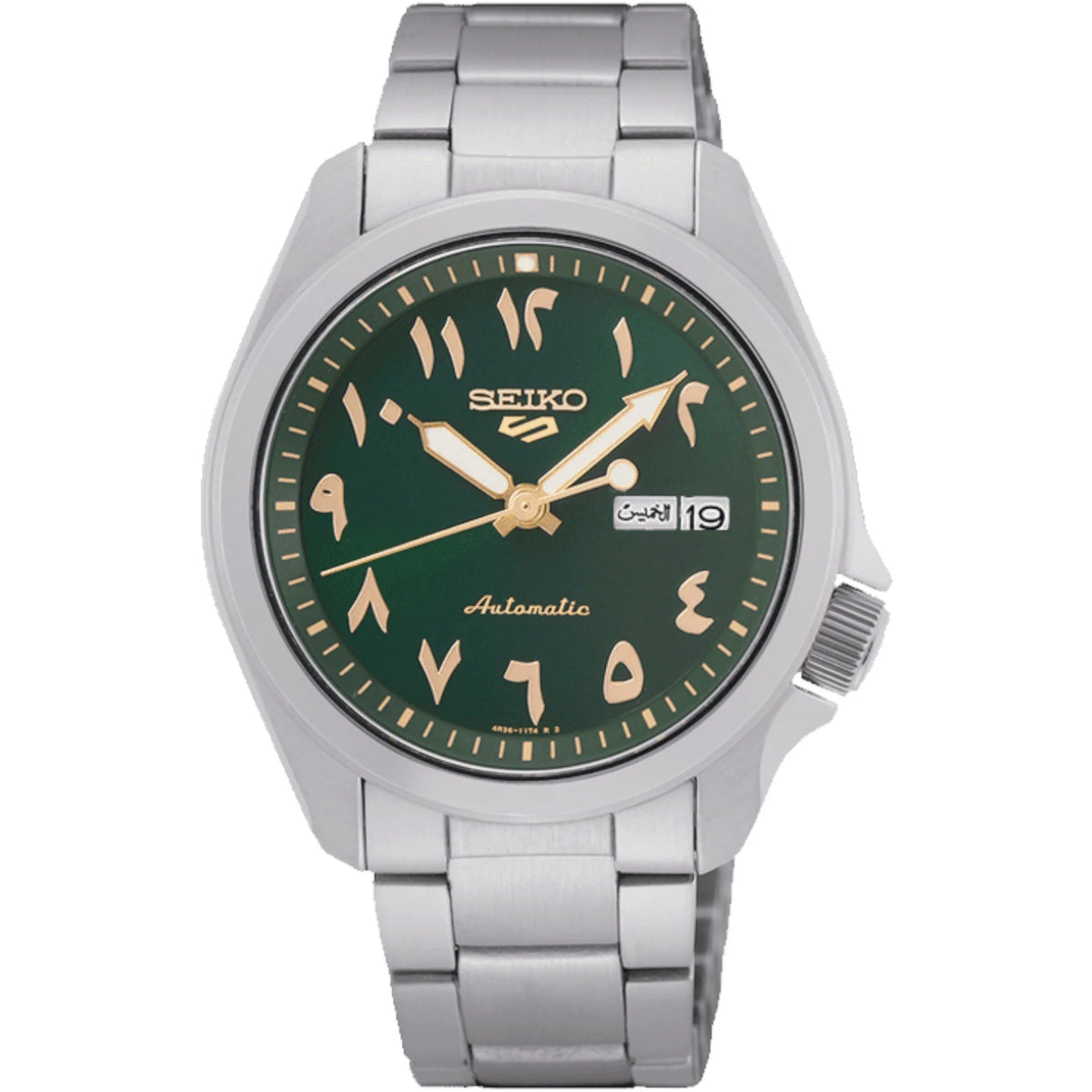 SEIKO Montre Seiko Arabic Dial Green SRPH49K1 Automatique