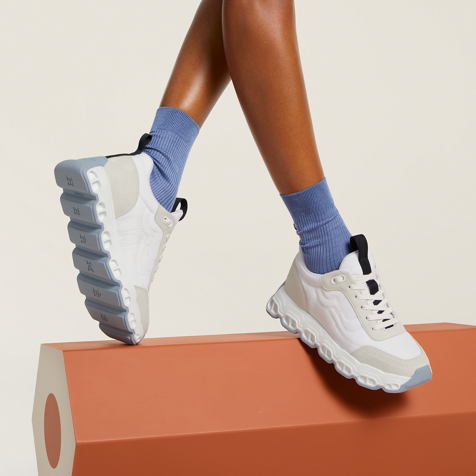 Hermes Impulse Sneaker Blanc