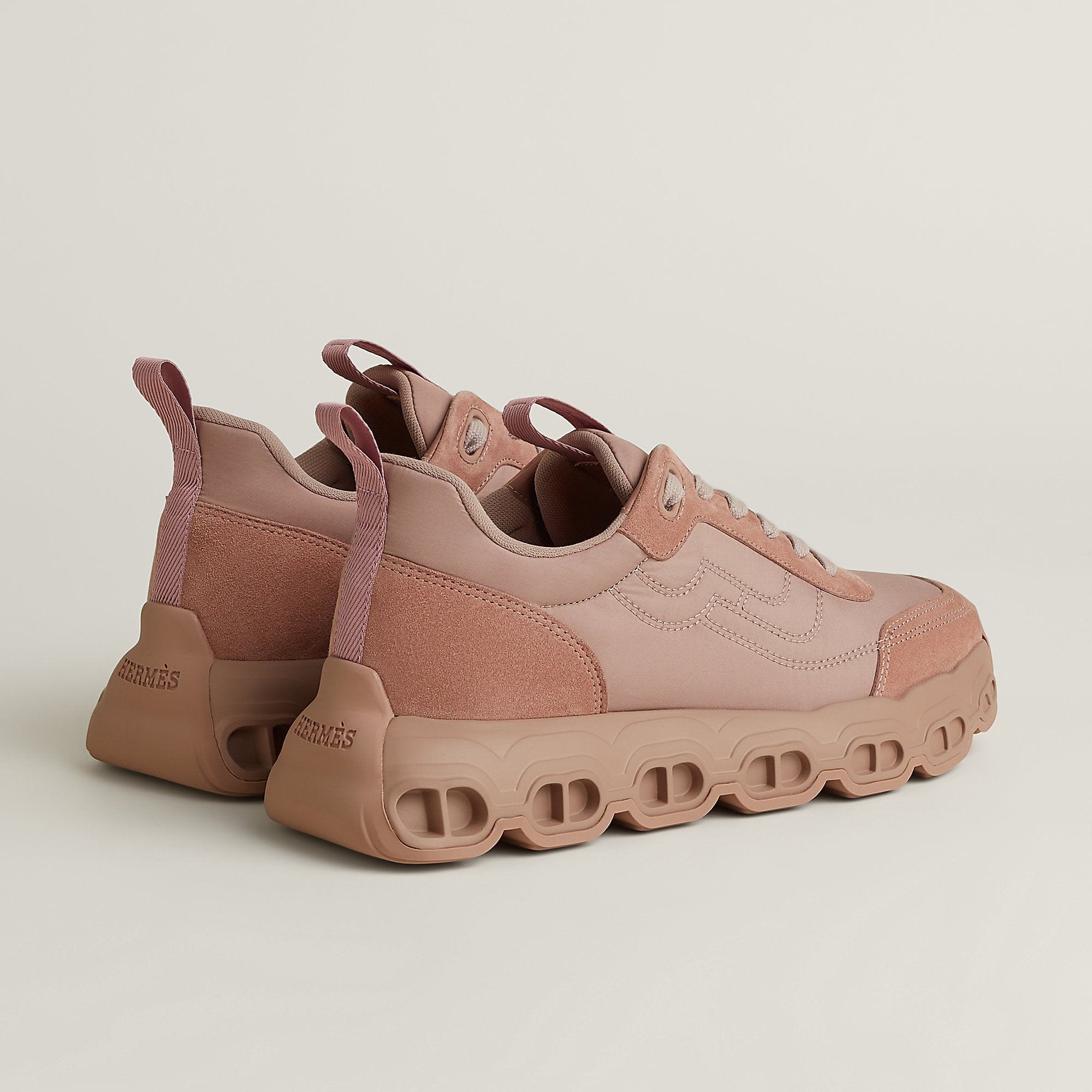 Hermes Impulse Sneaker Rose Perle