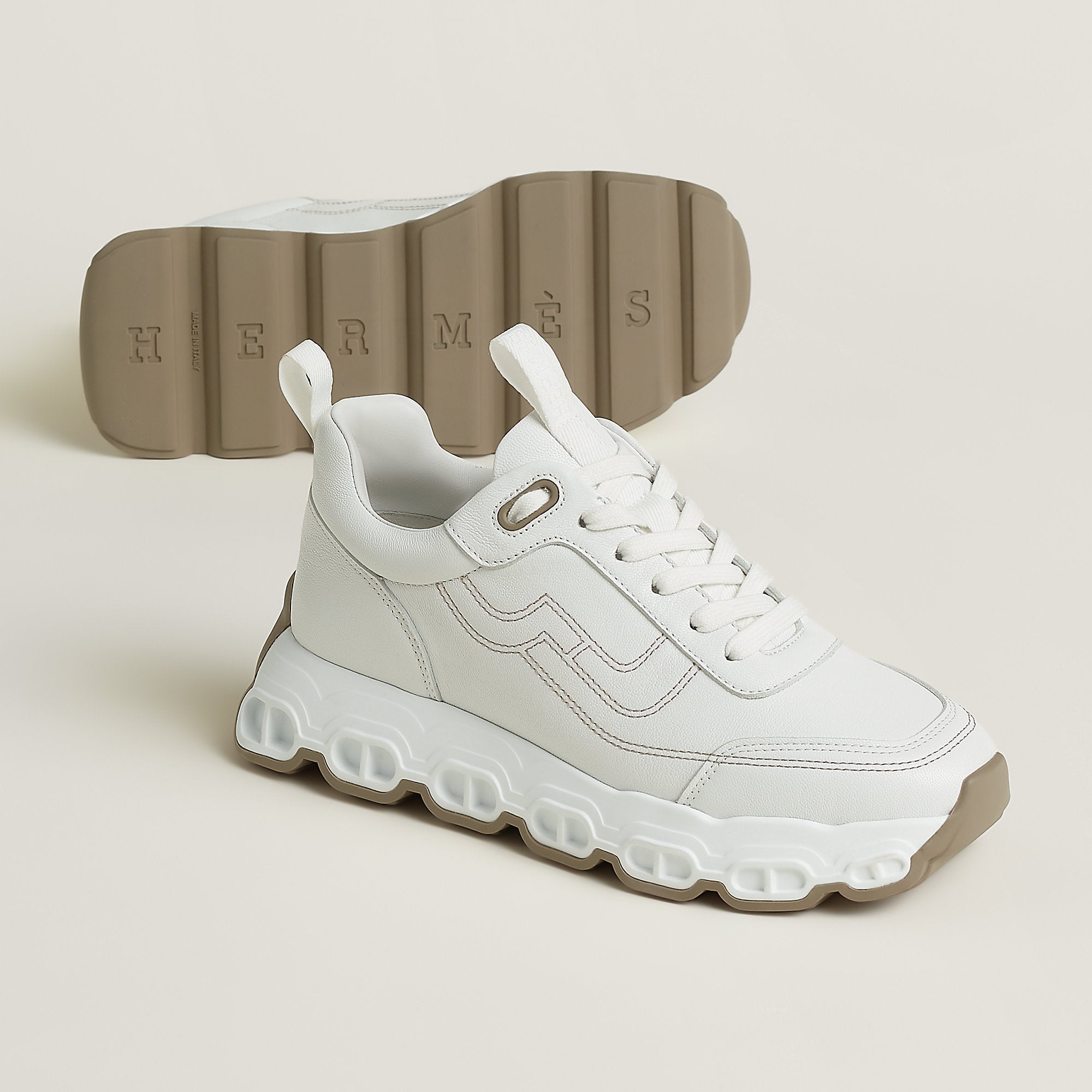 Hermes Impulse Sneaker Blanc