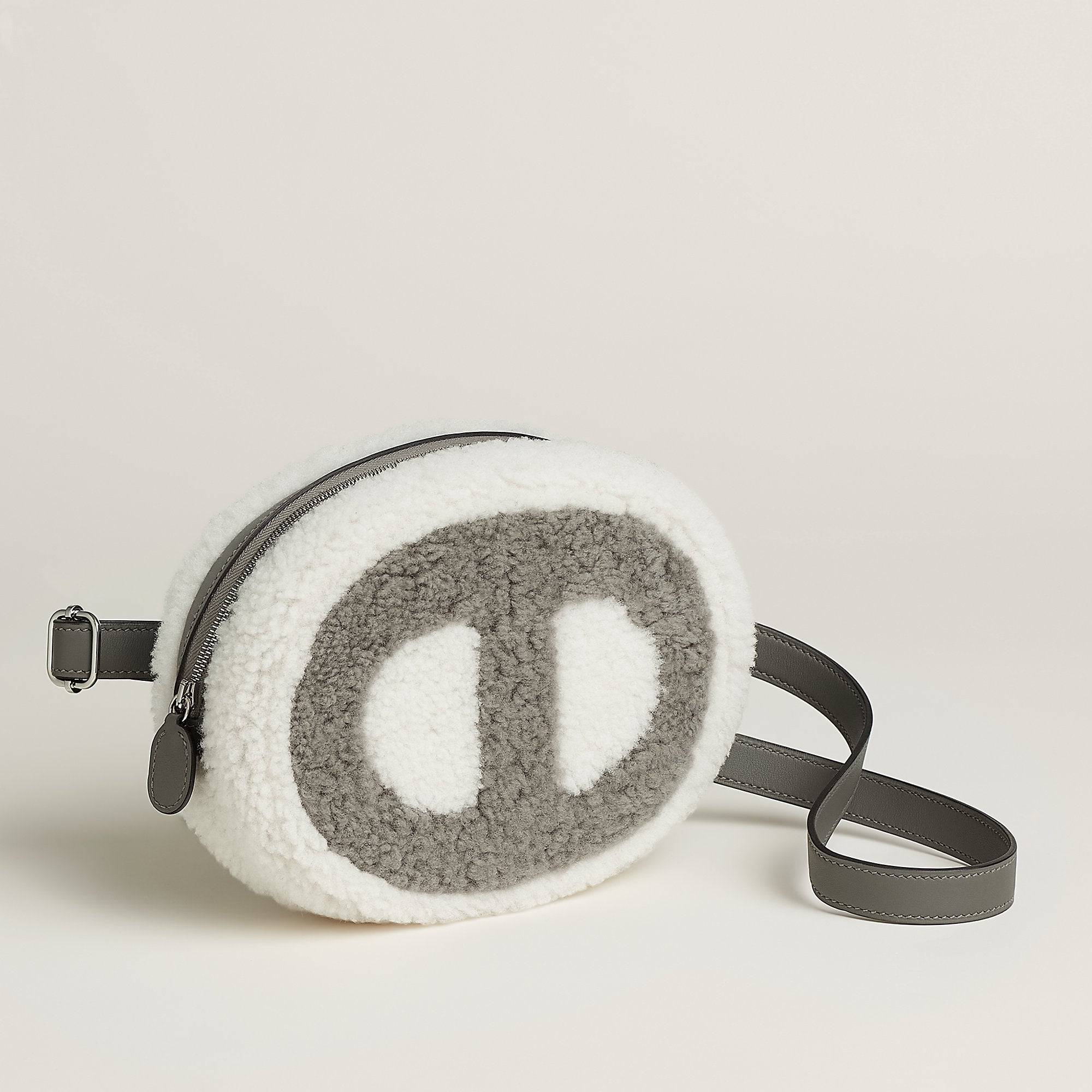 Hermes In The Loop Plush Belt Bag Cru