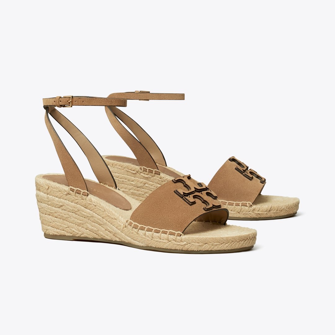 Tory Burch Ines Espadrille Wedge Ceramic Taupe