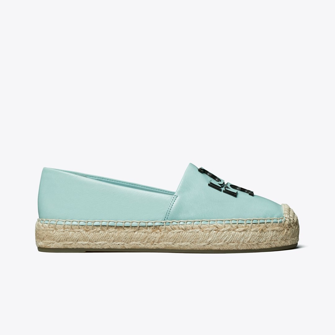 Tory Burch Ines Platform Espadrille Northern Blue
