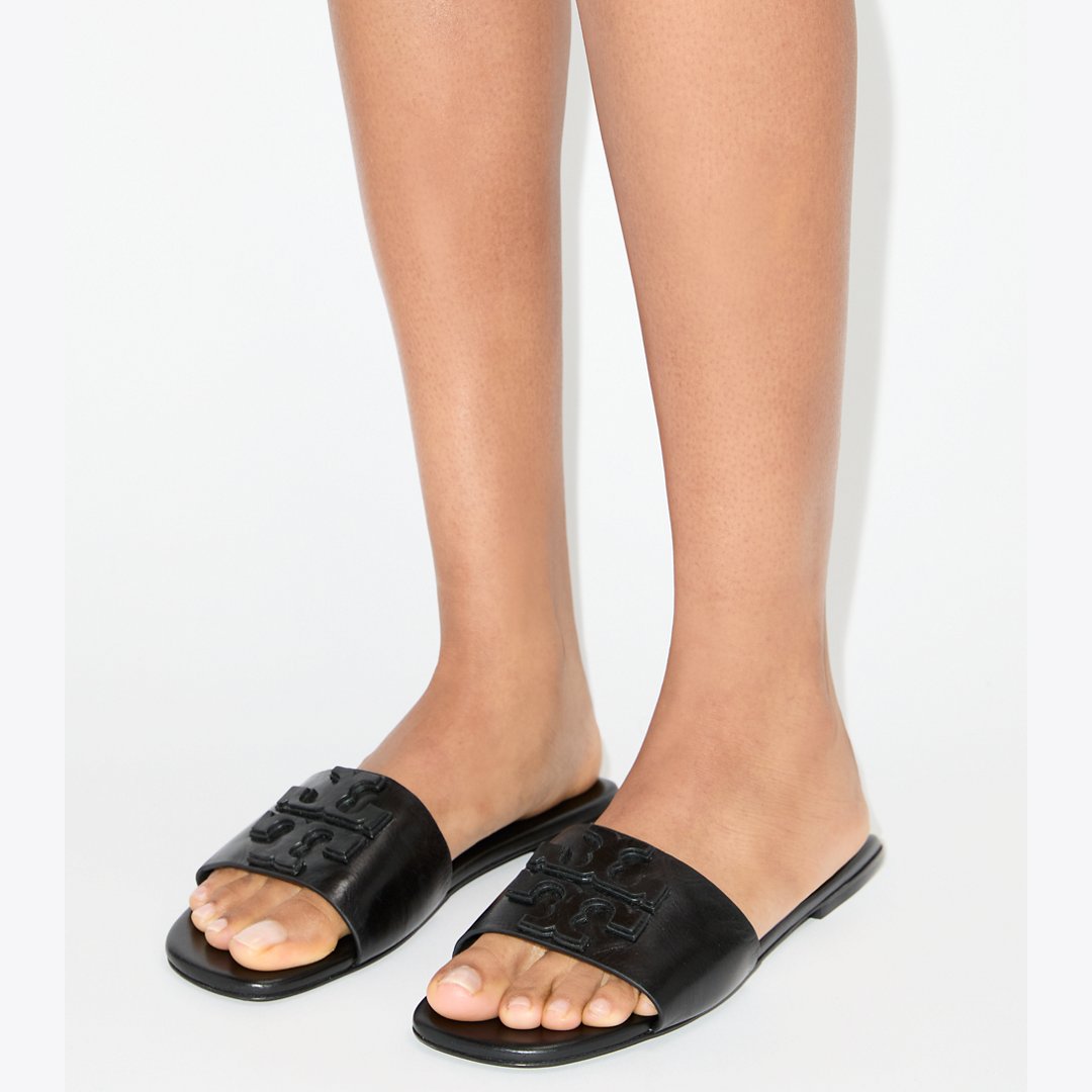 Tory Burch Ines Single-Band Slide PERFECT BLACK
