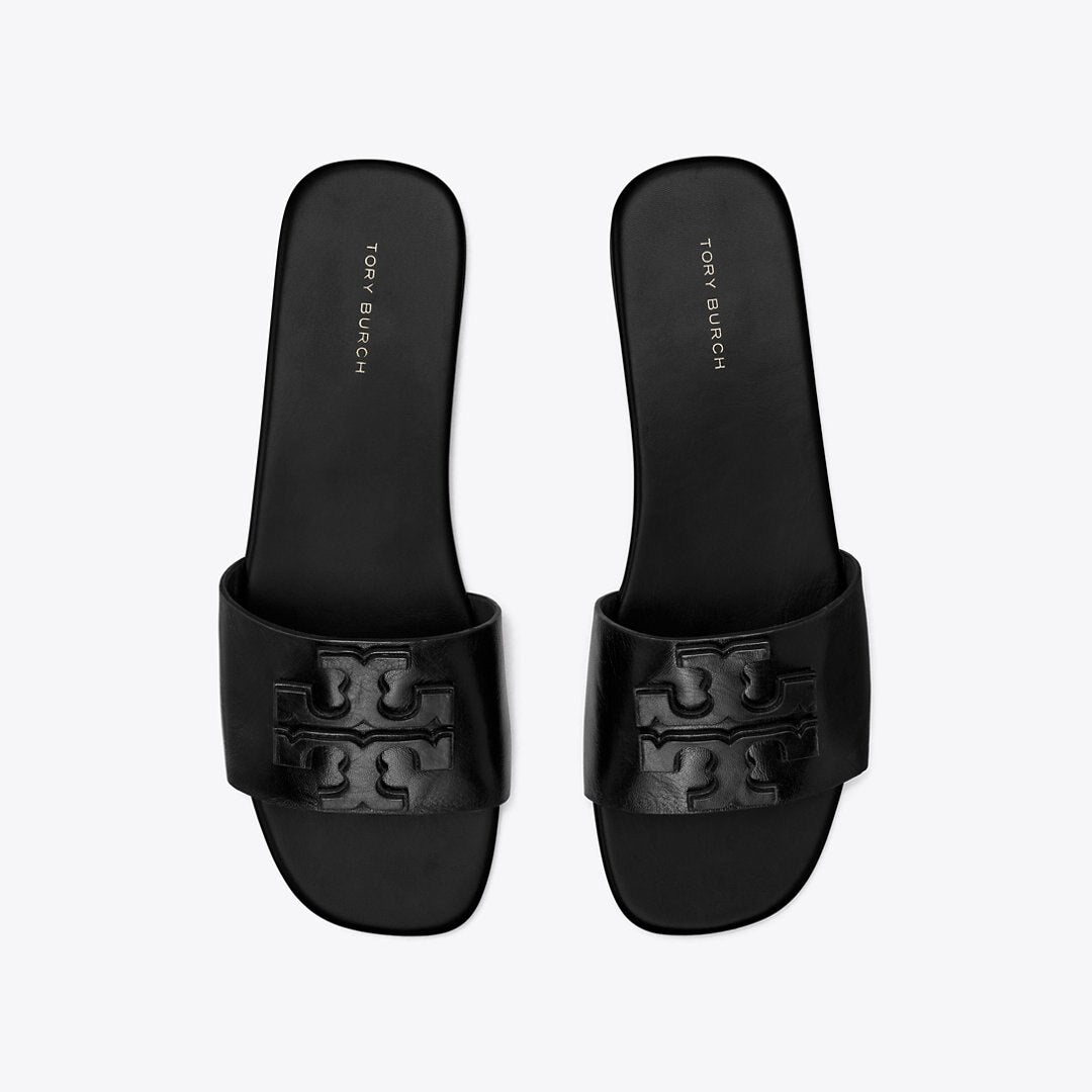 Tory Burch Ines Single-Band Slide PERFECT BLACK