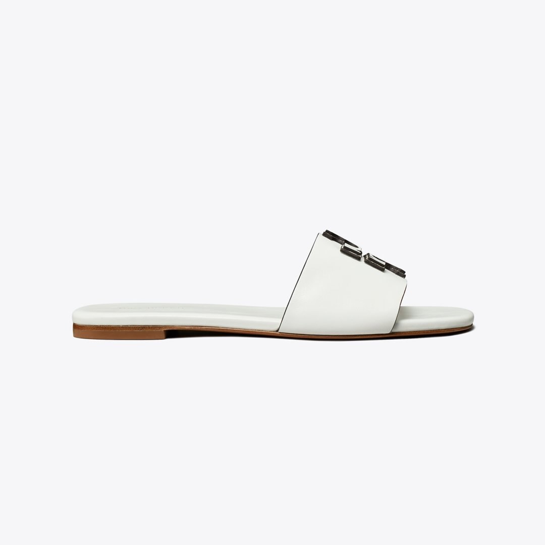 Tory Burch Ines Single-Band Slide GARDENIA