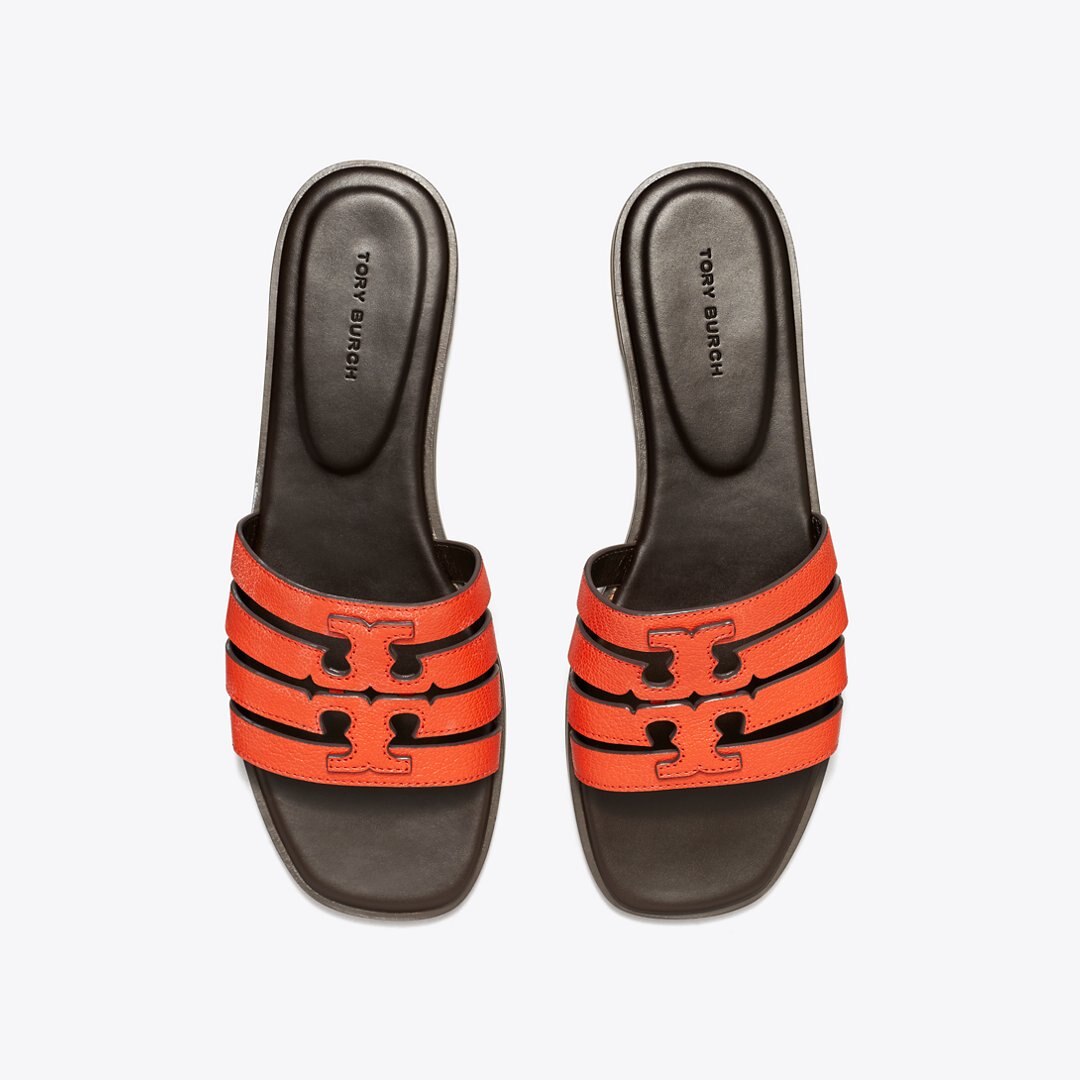 Tory Burch Ines Slide EMBER / COCOA