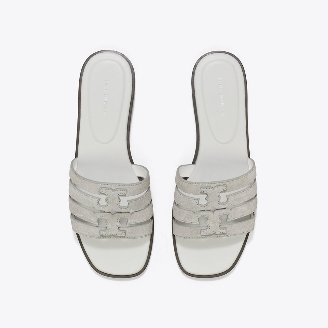 Tory Burch Ines Slide LOUTRE GRAY / CLOUD