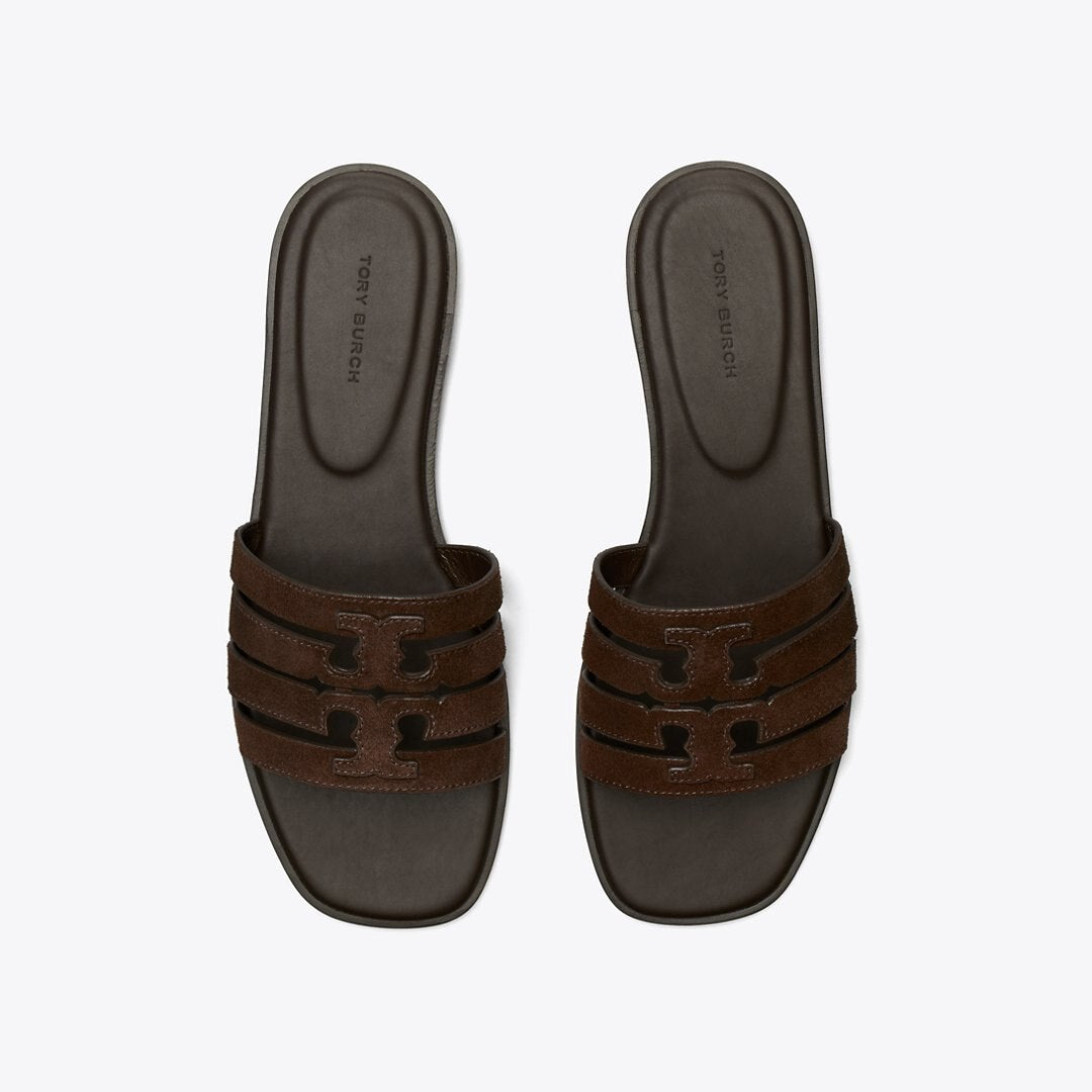 Tory Burch Ines Slide DARK COCOA / DARK COCOA