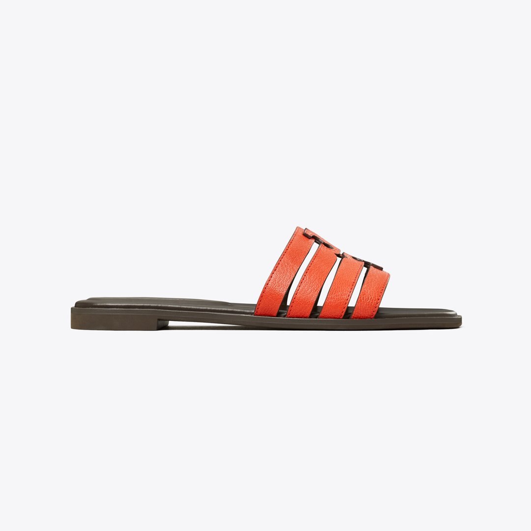 Tory Burch Ines Slide EMBER / COCOA