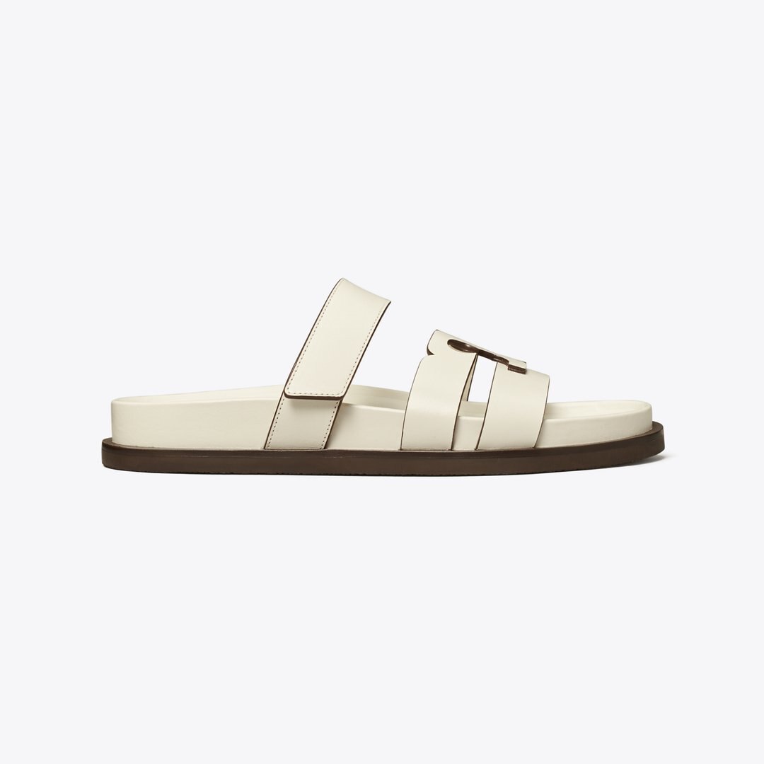 Tory Burch Ines Sport Slide NEW IVORY
