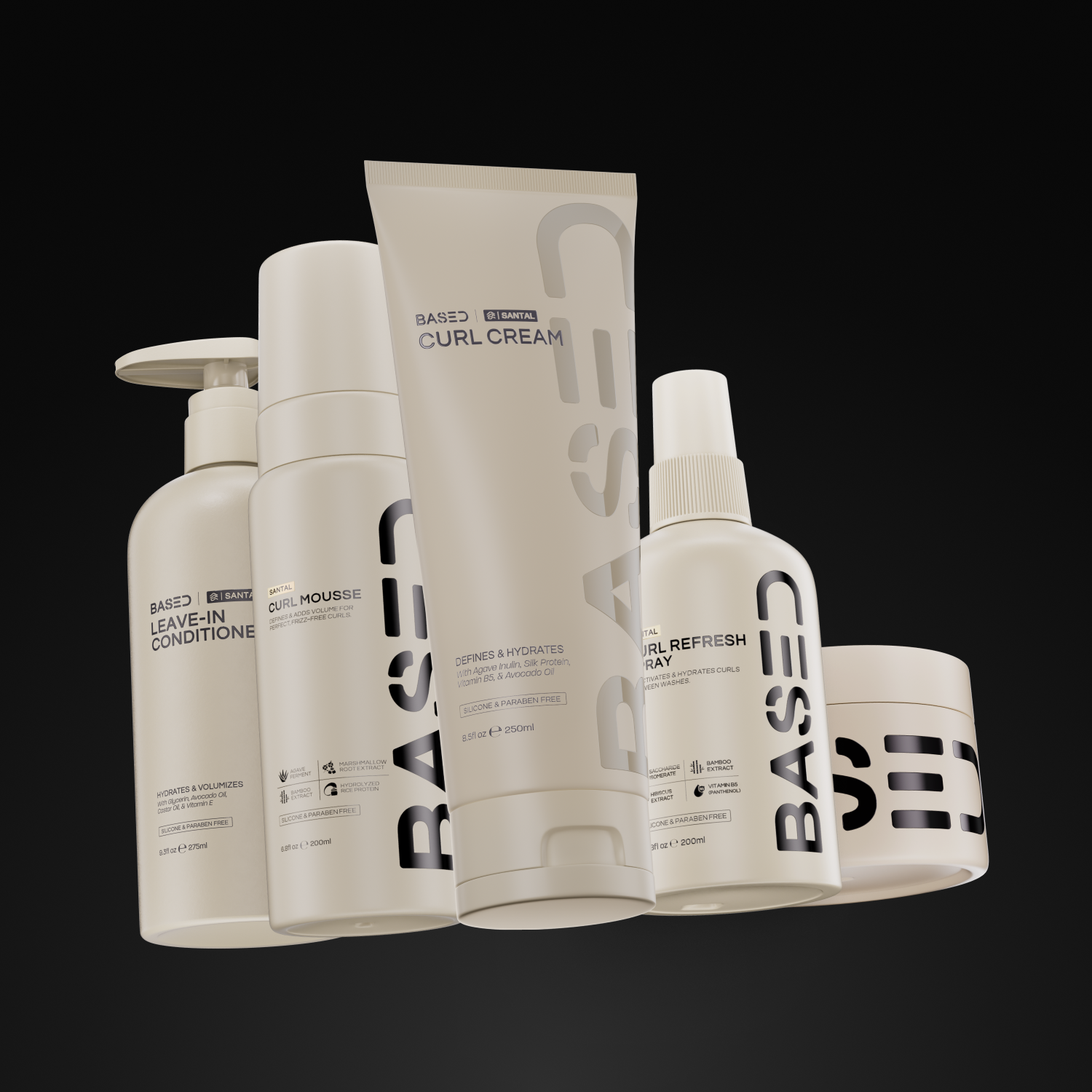 Based Complete Curly Kit
