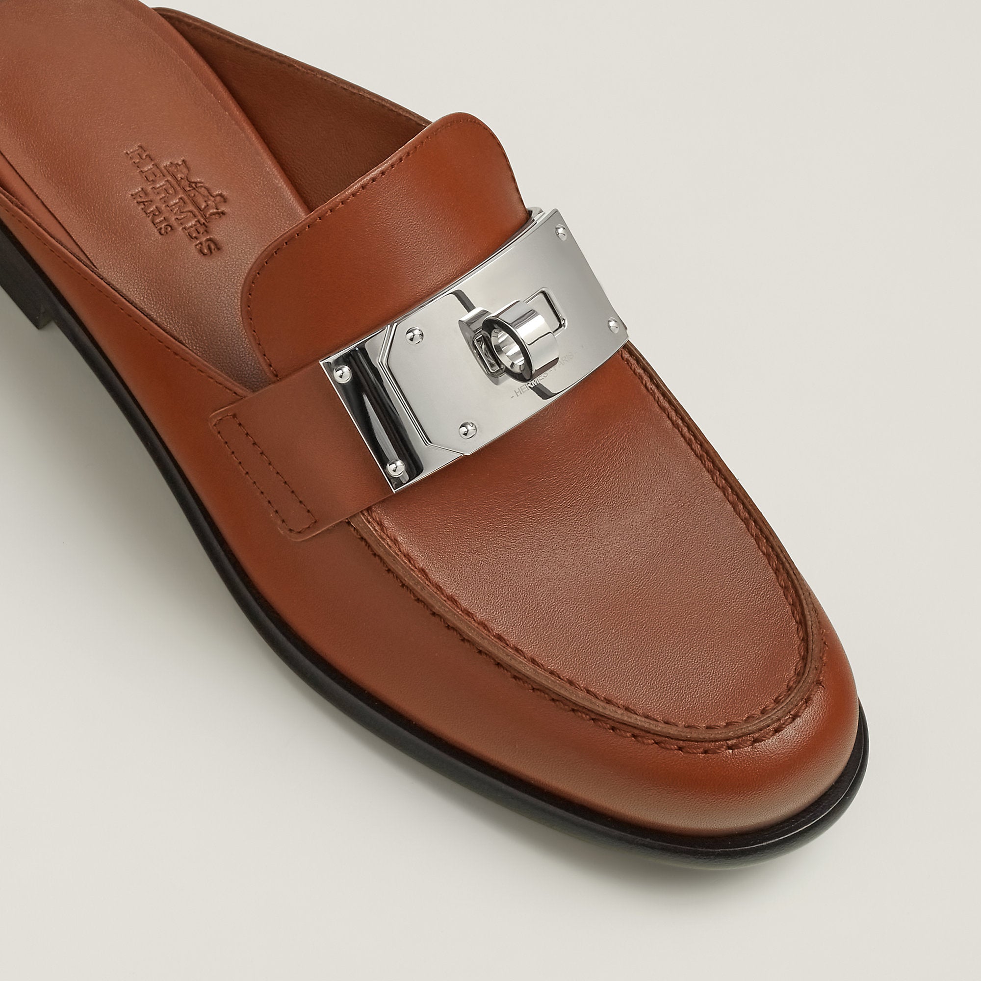 Hermes Iota Mule Gold