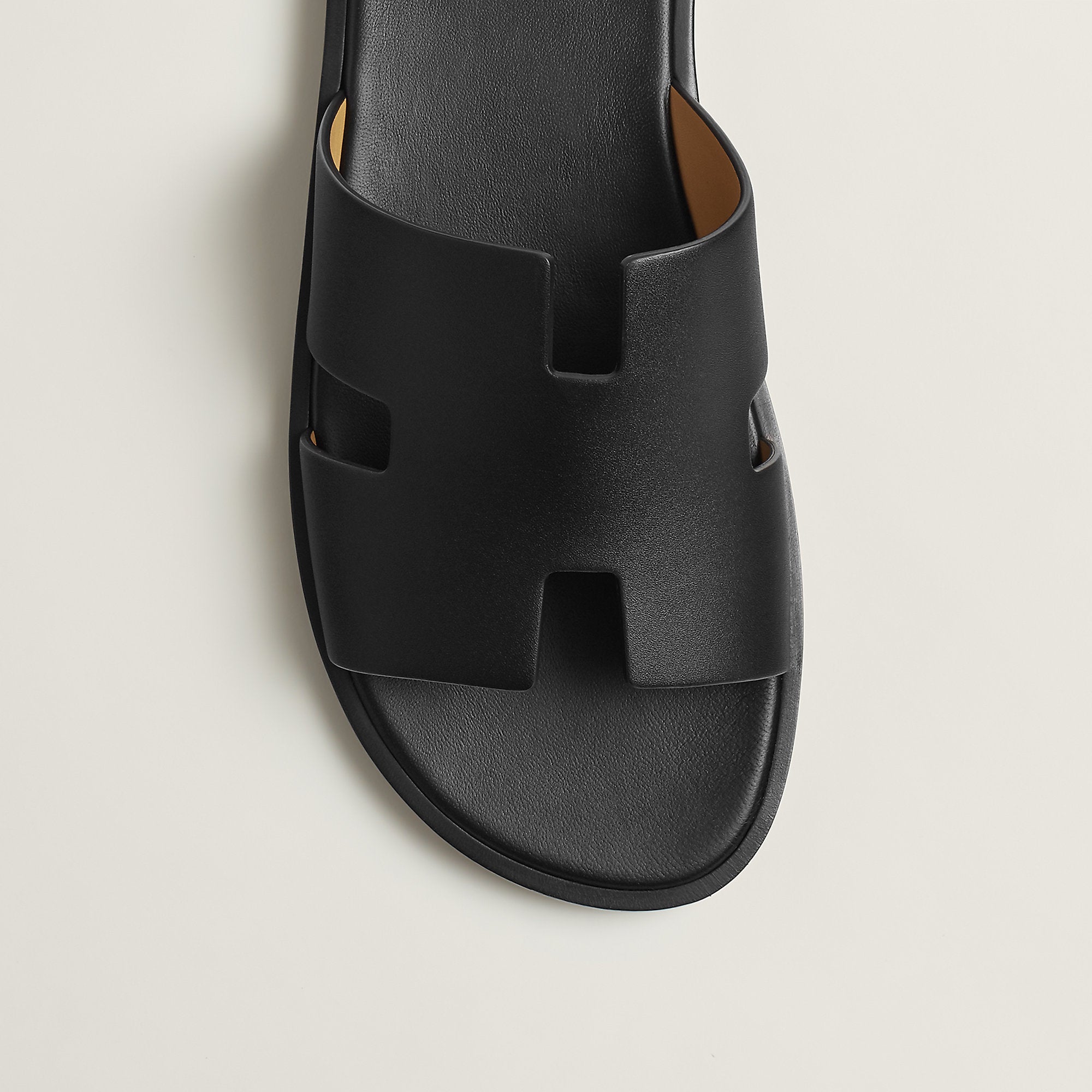 Hermes Izmir Sandal Noir