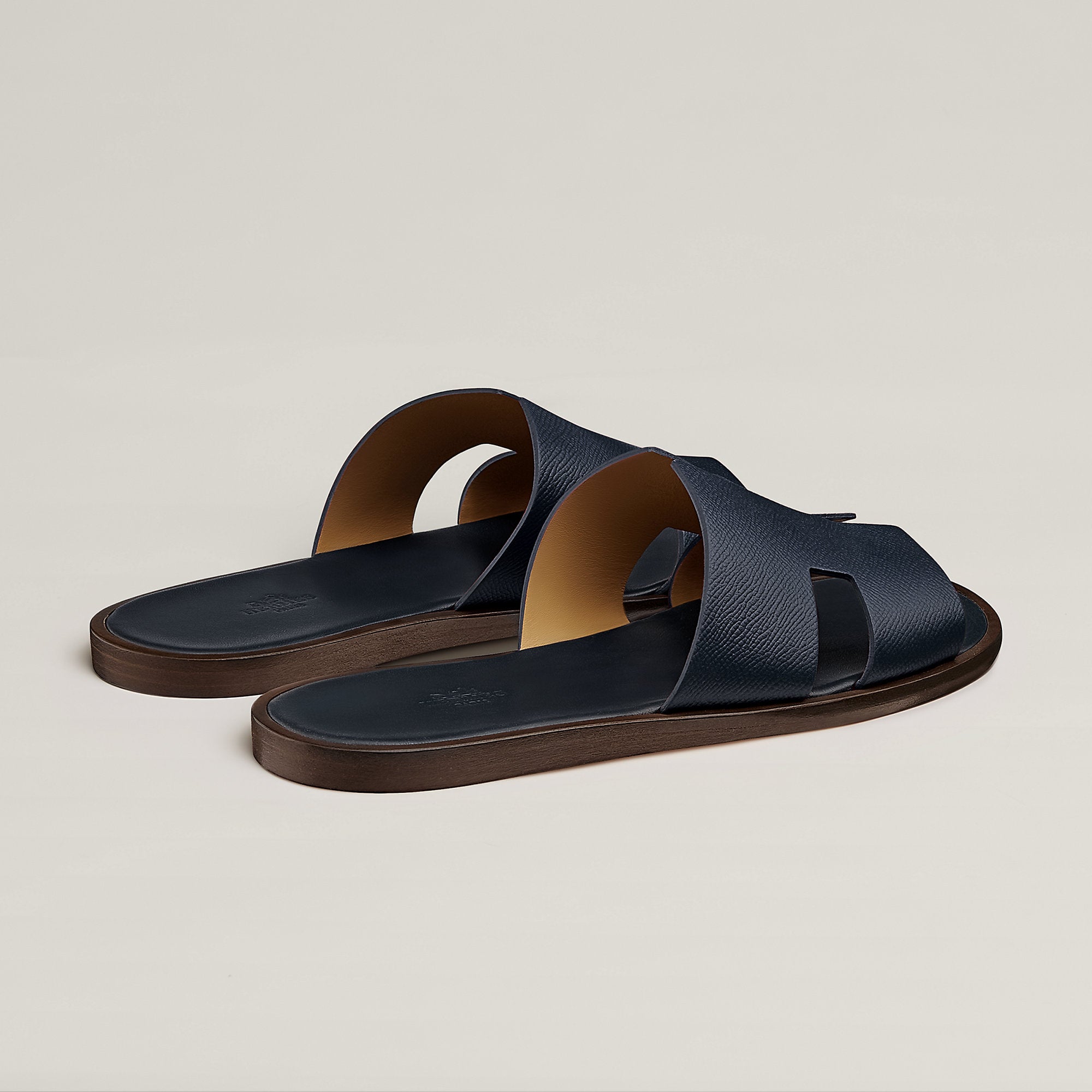 Hermes Izmir Sandal Noir