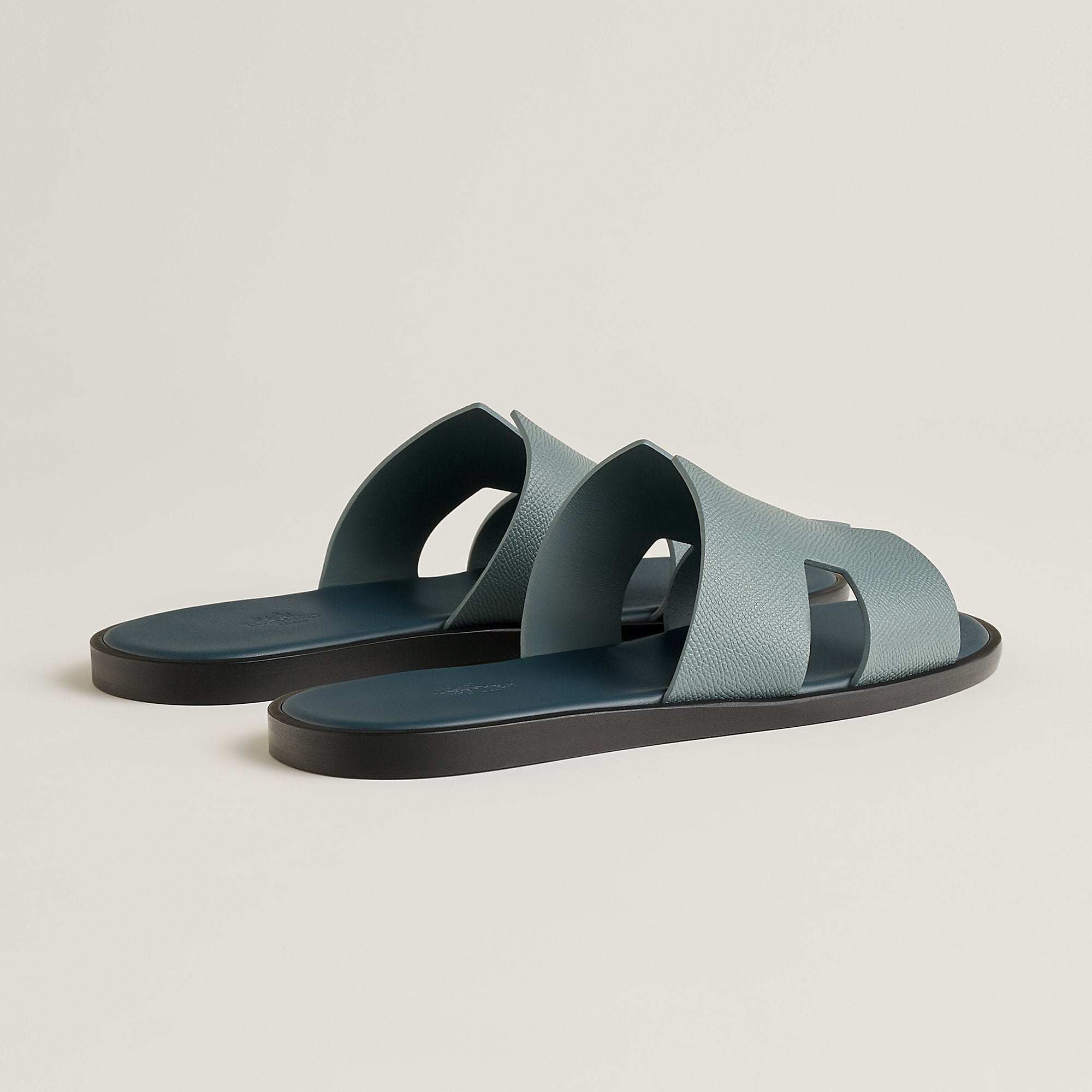Hermes Izmir Sandal Bleu Tonnerre
