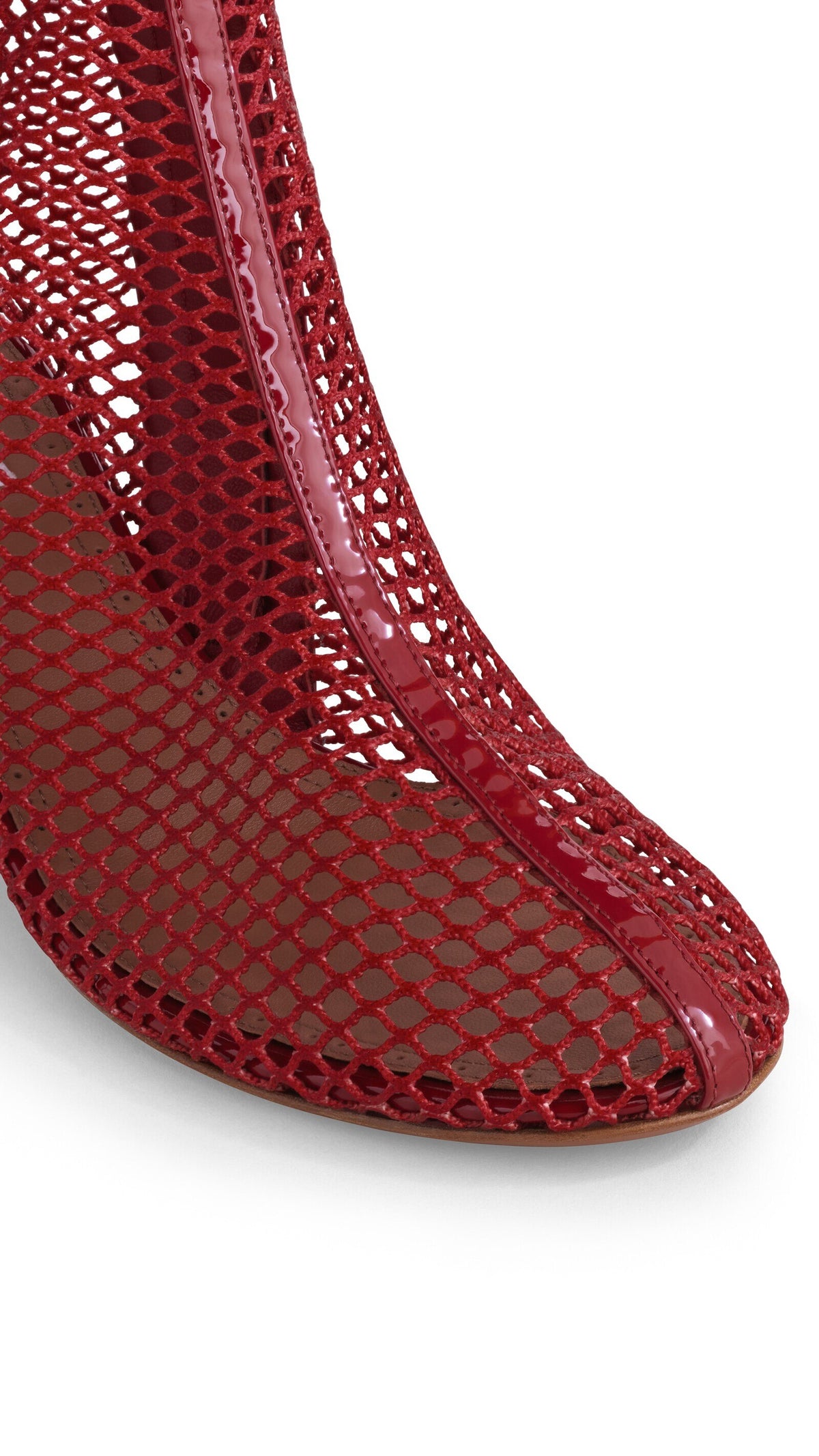 Alaïa Boots 55 In Fishnet