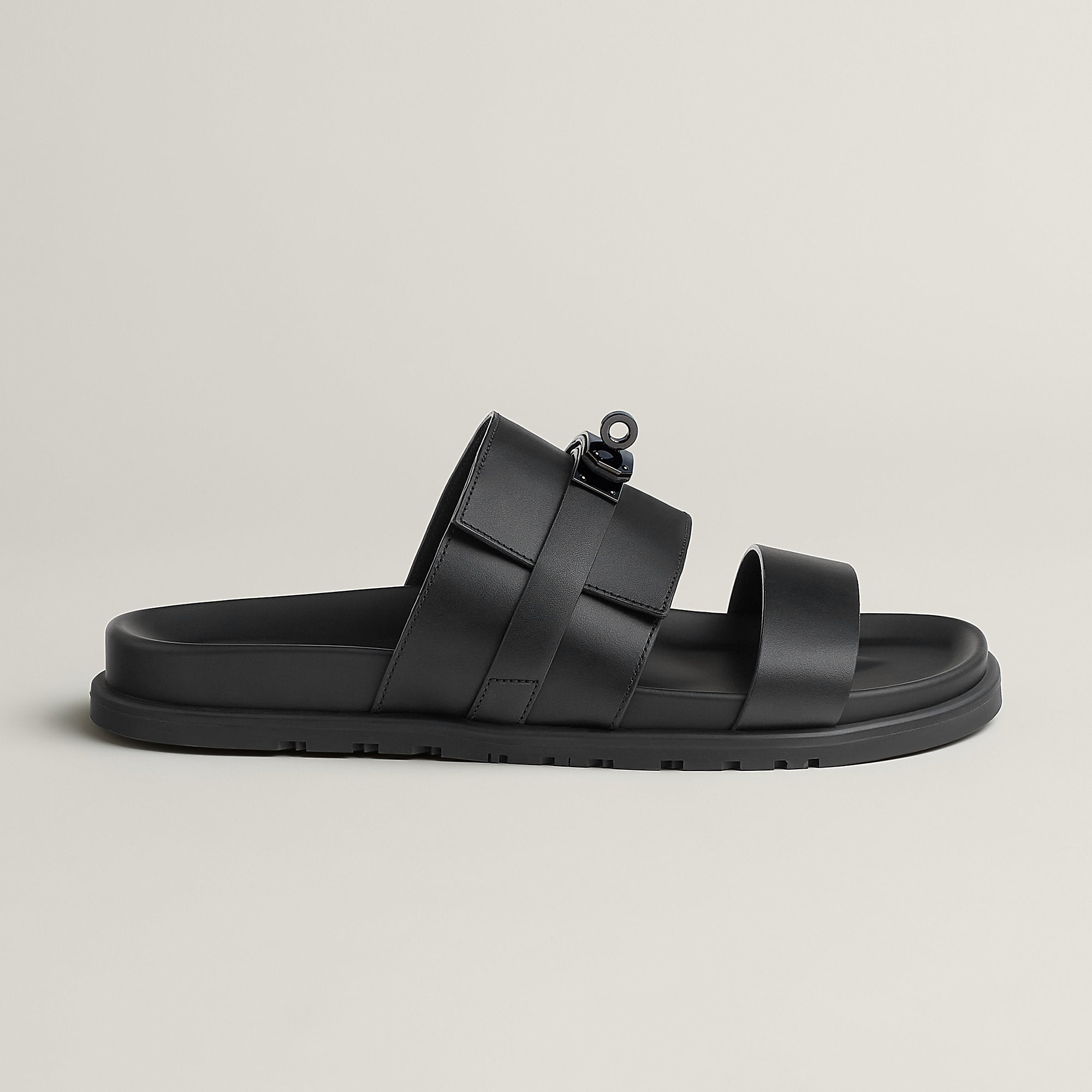 Hermes Jackson Sandal Noir