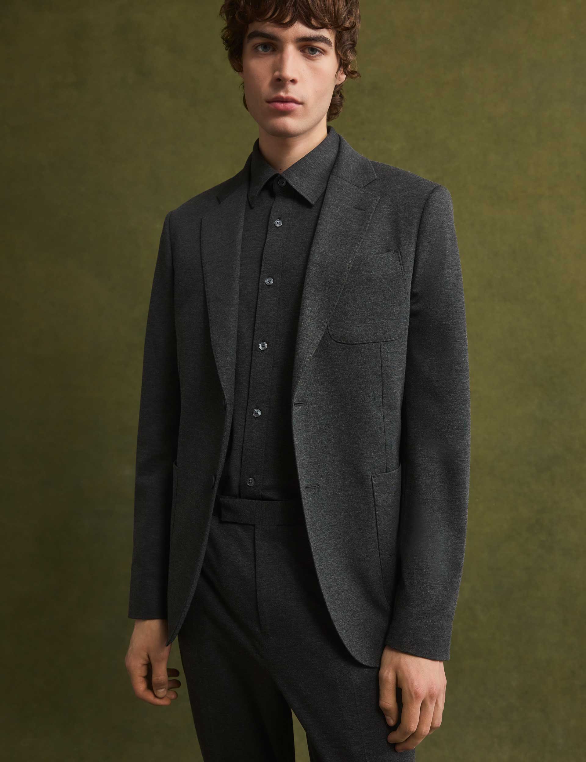 Ted Baker Nortun Regular Fit Knitted Jersey Shirt