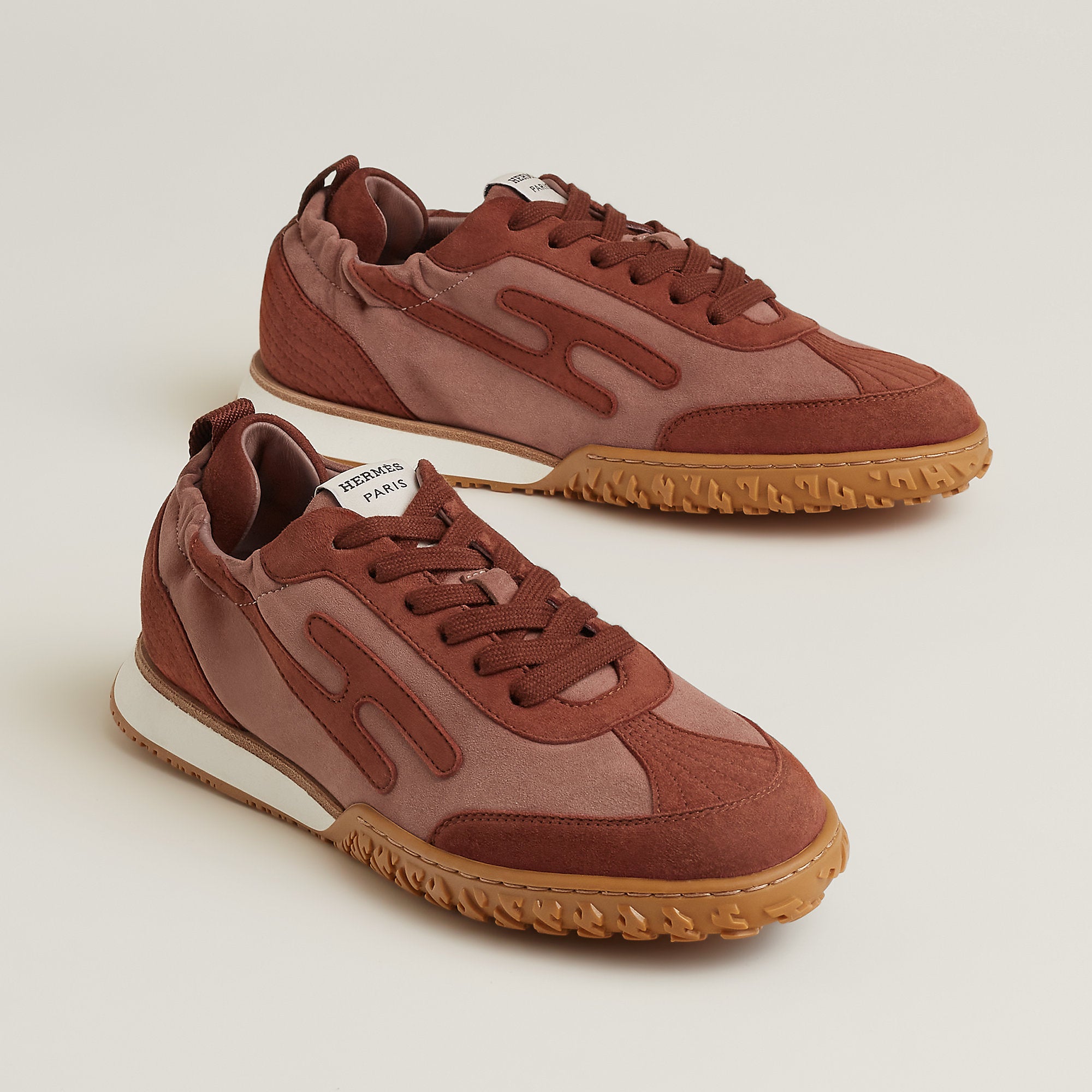 Hermes Jet Sneaker Rose Antique