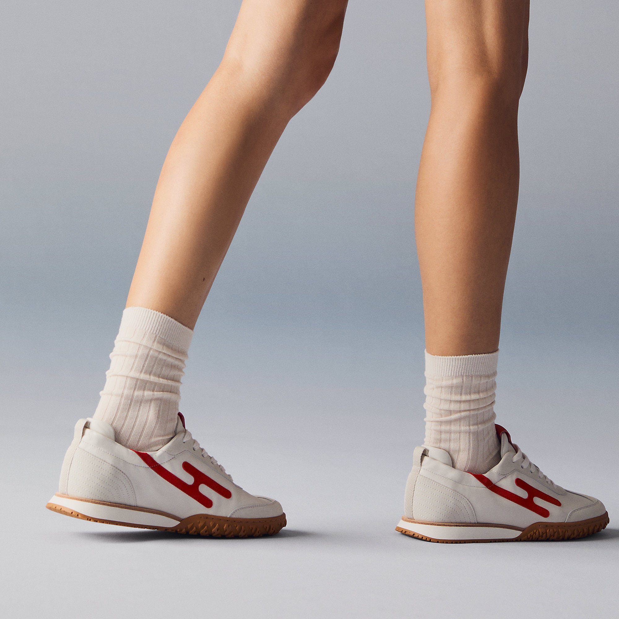 Hermes Jet Sneaker Blanc
