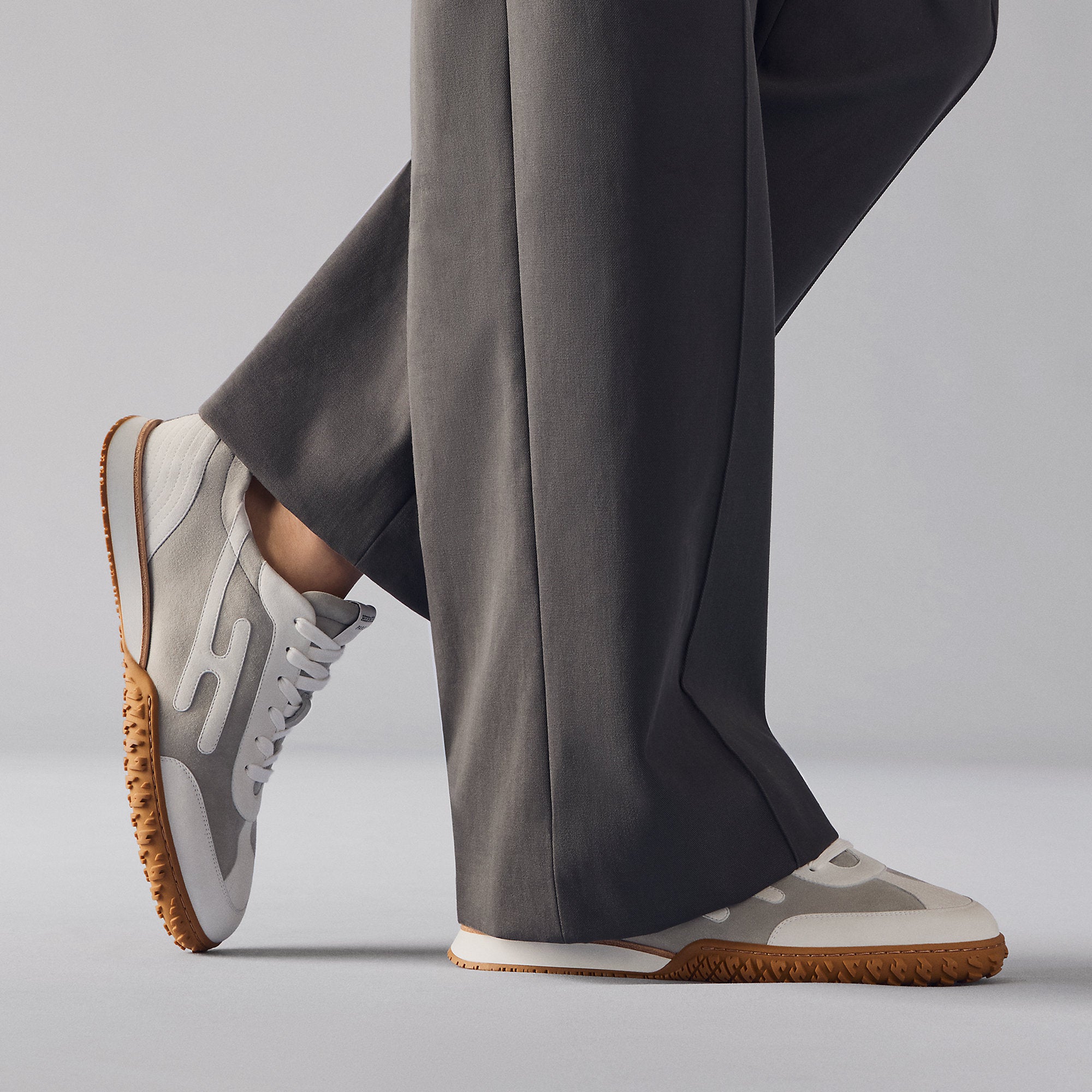 Hermes Jet Sneaker Gris Arctique