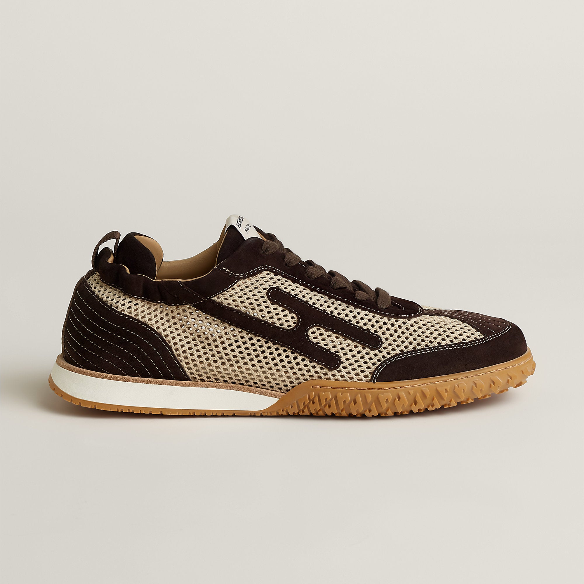 Hermes Jet Sneaker Beige Lin