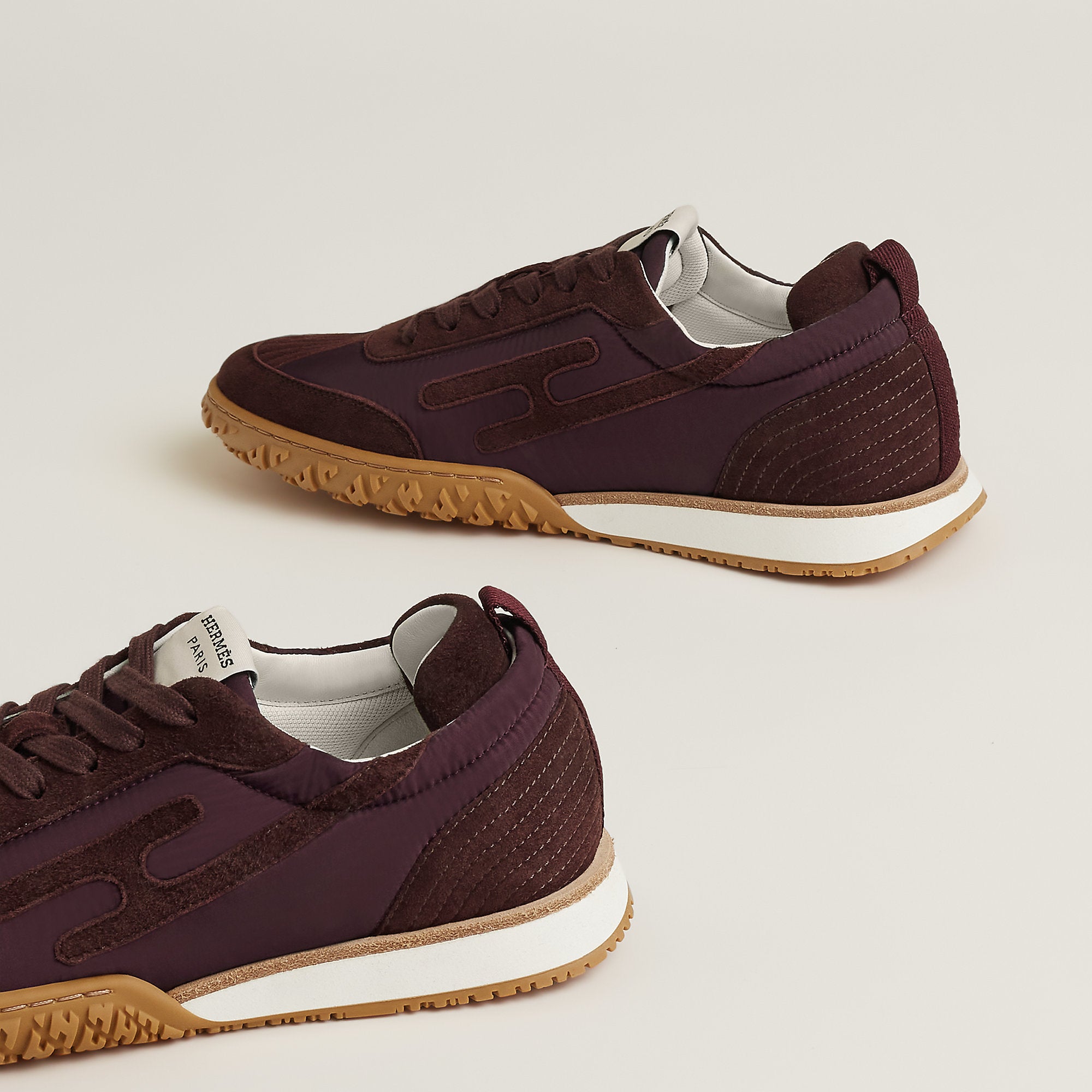 Hermes Jet Sneaker Marron Palissandre