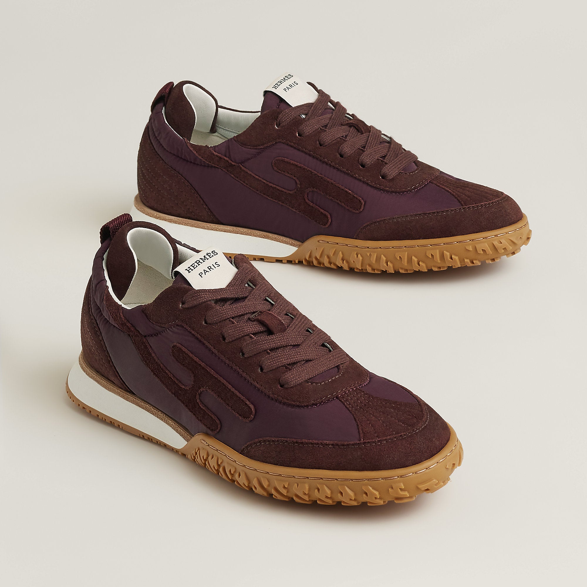 Hermes Jet Sneaker Marron Palissandre