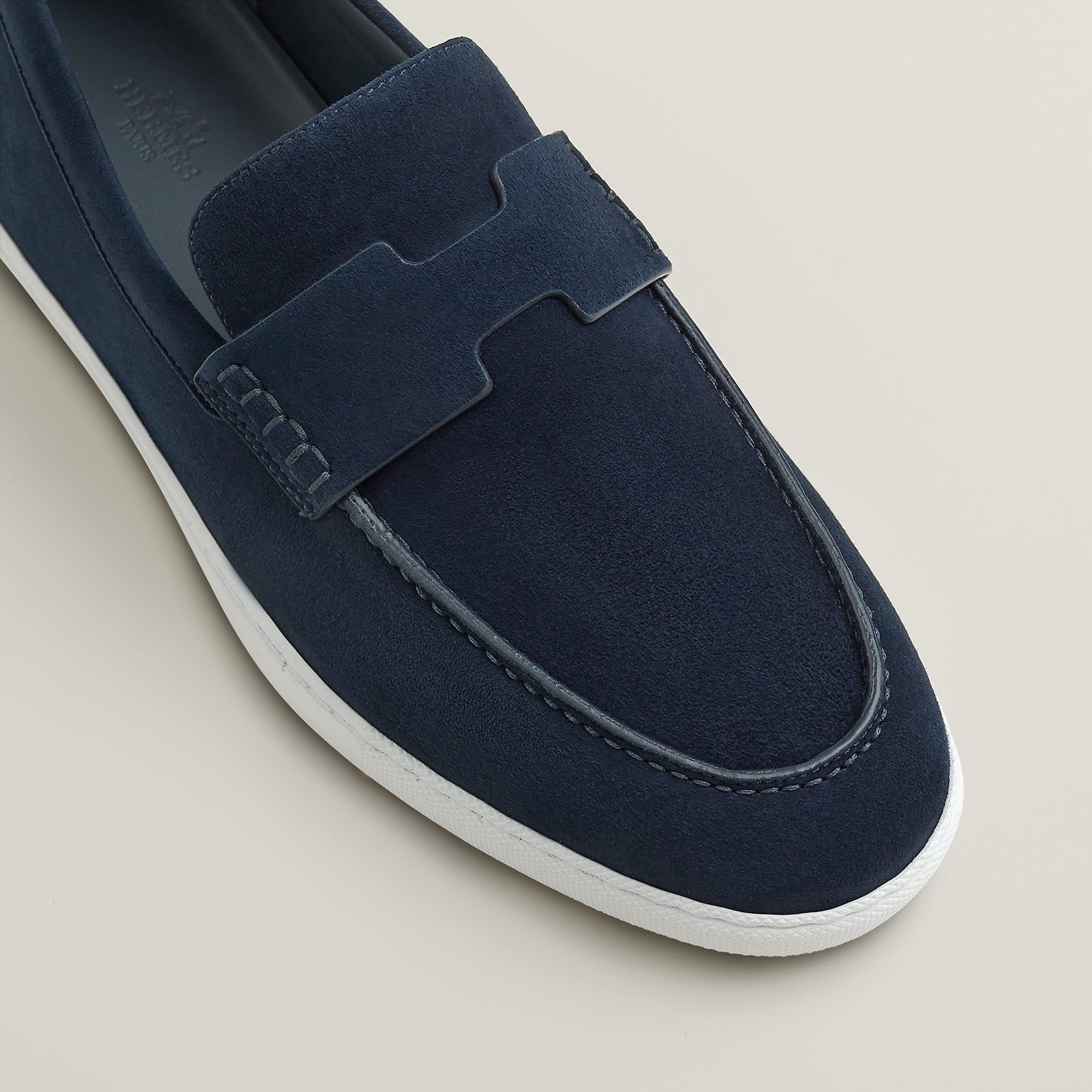 Hermes Job Loafer Marine