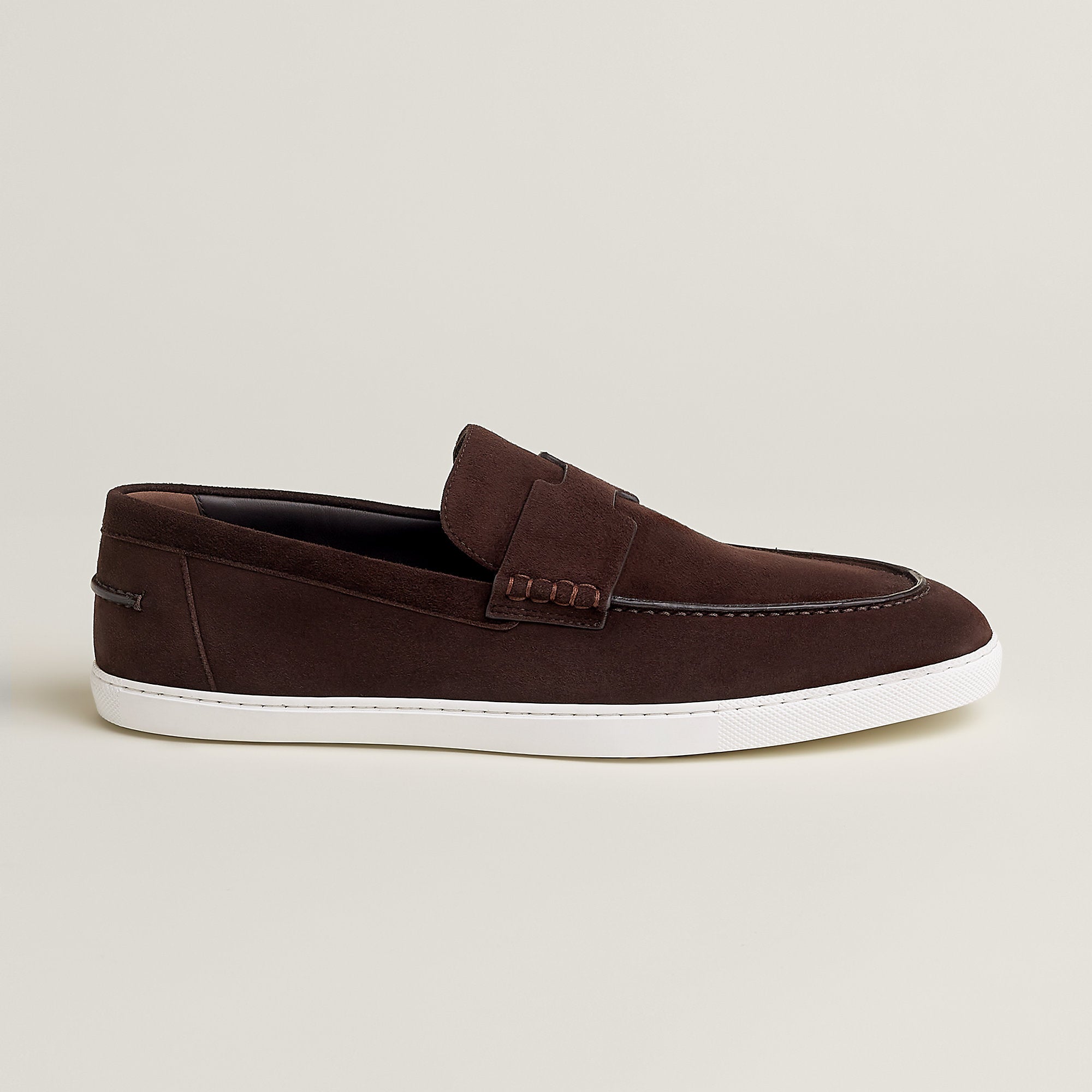 Hermes Job Loafer Marron Bne